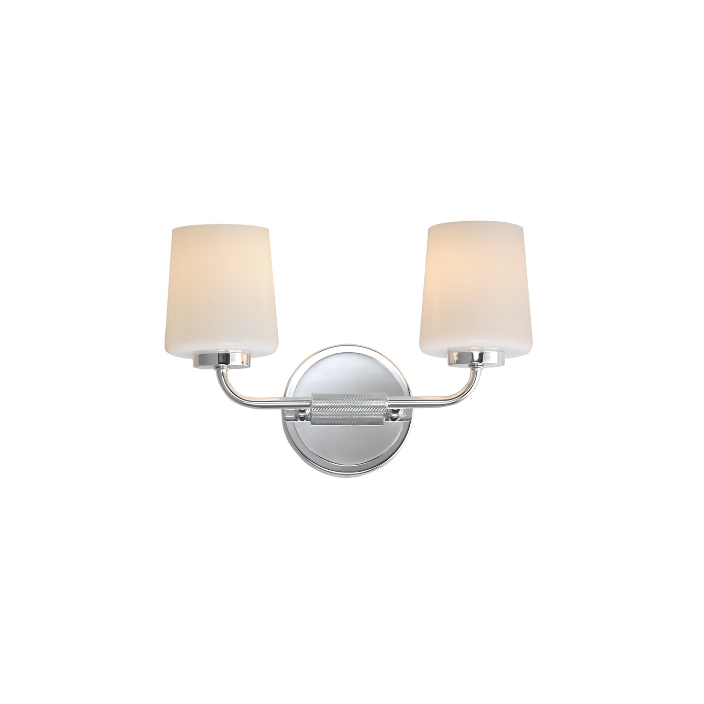 Durham 2-Light Sconce Polished Chrome by Maxim Lighting