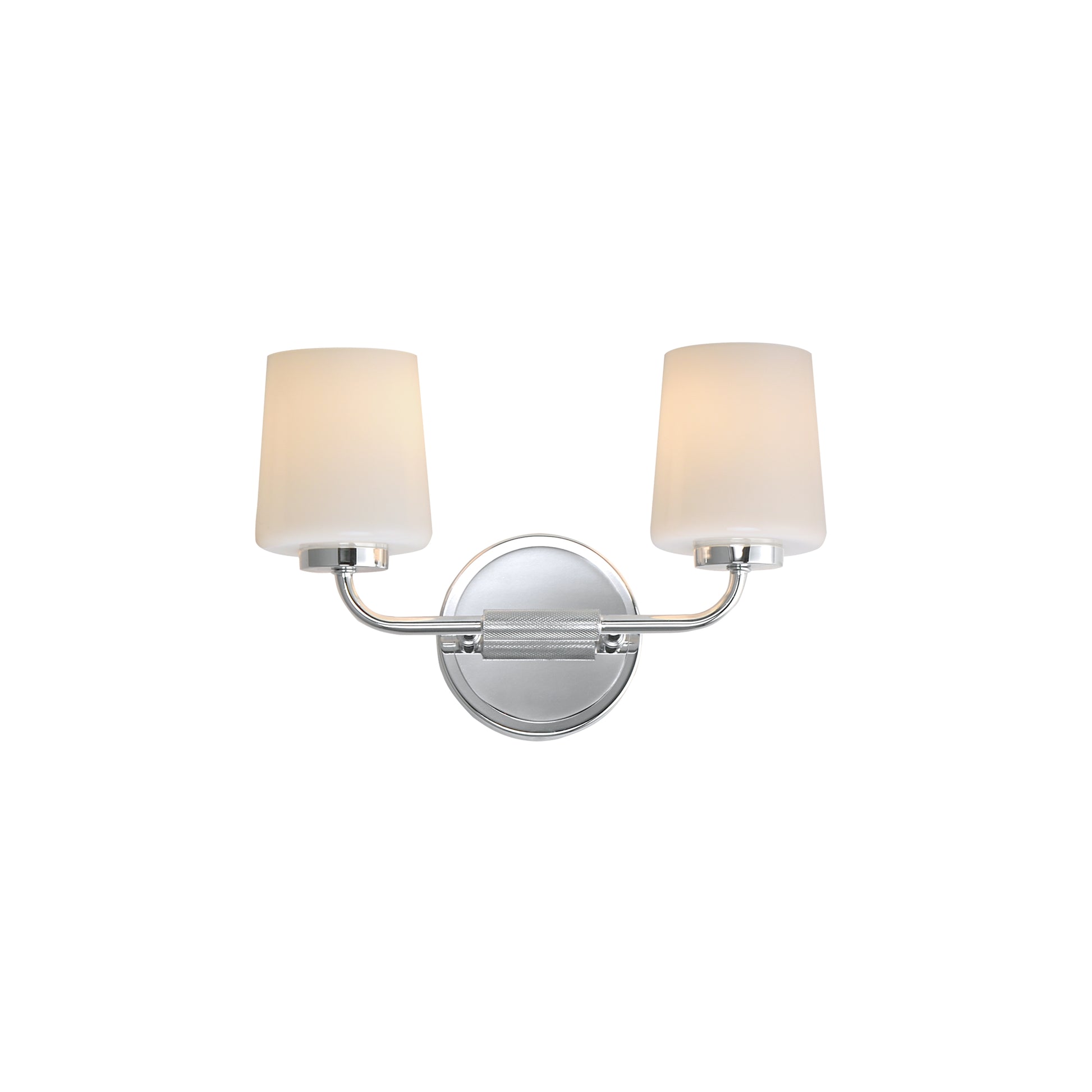 Durham 2-Light Sconce Polished Chrome by Maxim Lighting