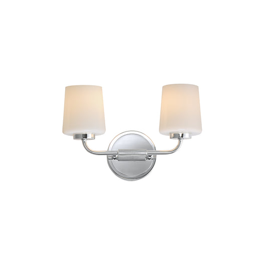 Durham 2-Light Sconce Polished Chrome by Maxim Lighting
