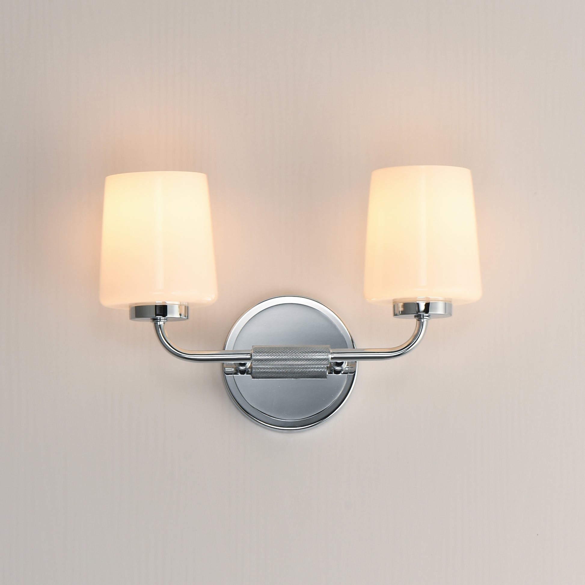 Durham 2-Light Sconce Polished Chrome by Maxim Lighting