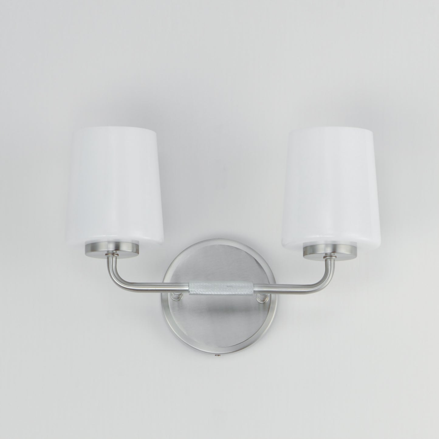 Durham 2-Light Bath Vanity Satin Nickel by Maxim Lighting