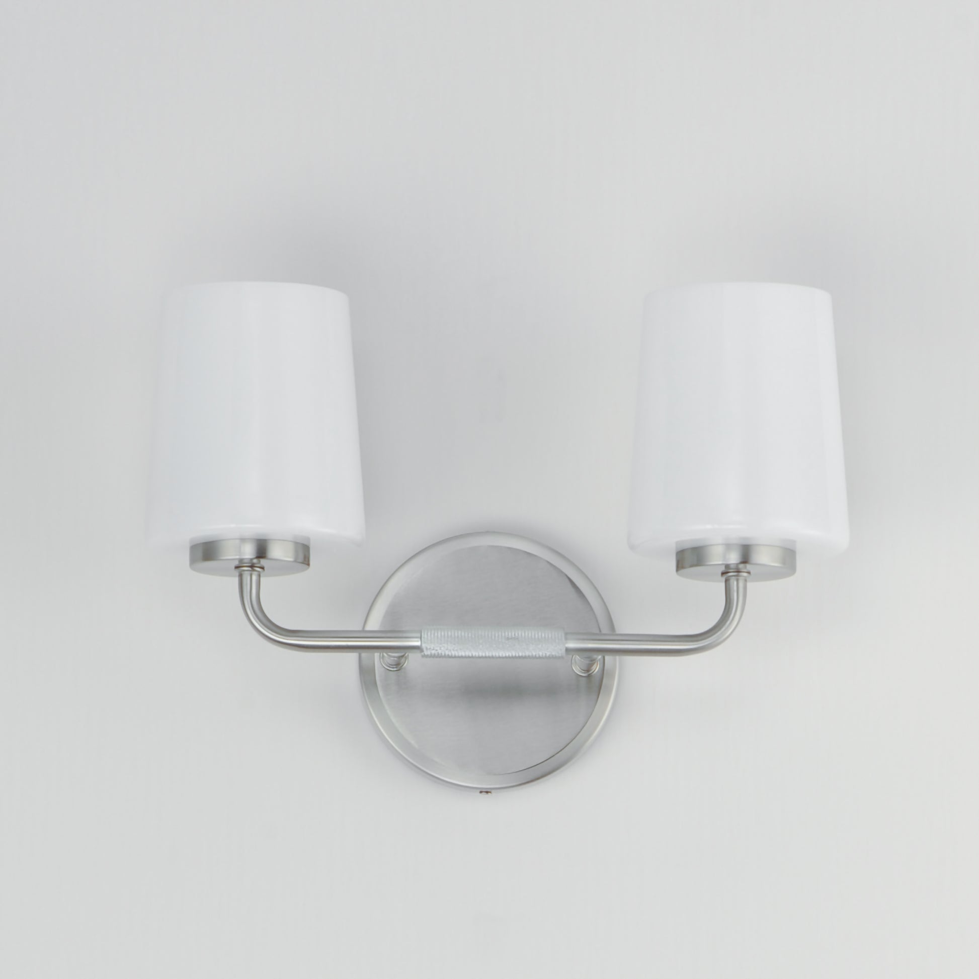 Durham 2-Light Bath Vanity Satin Nickel by Maxim Lighting
