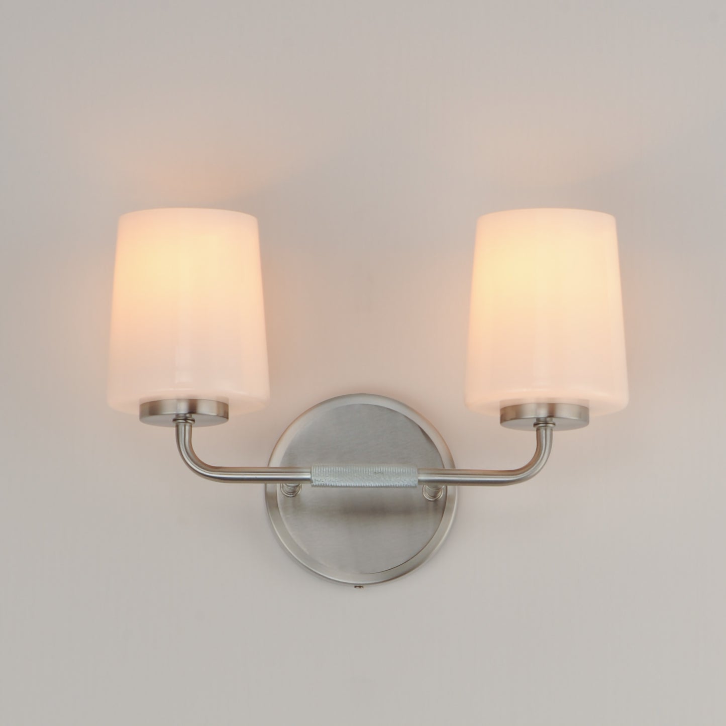 Durham 2-Light Bath Vanity Satin Nickel by Maxim Lighting