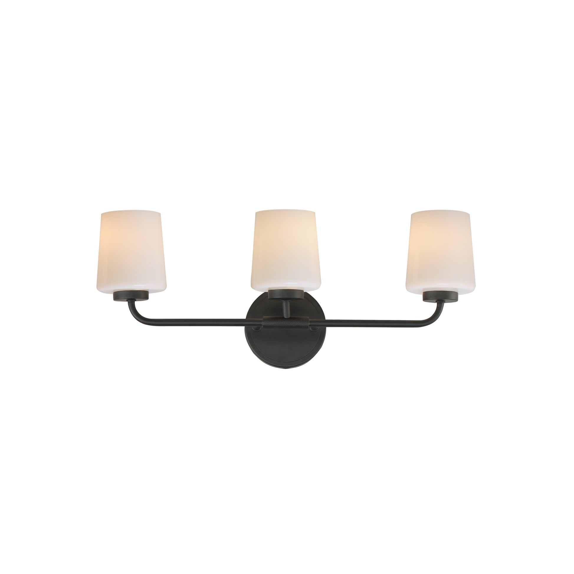 Durham 3-Light Bath Vanity Black by Maxim Lighting