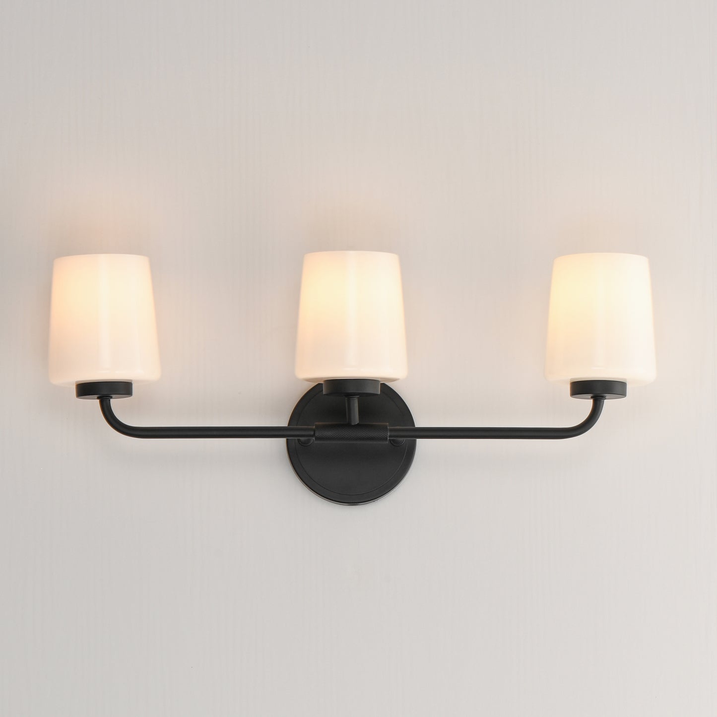 Durham 3-Light Bath Vanity Black by Maxim Lighting