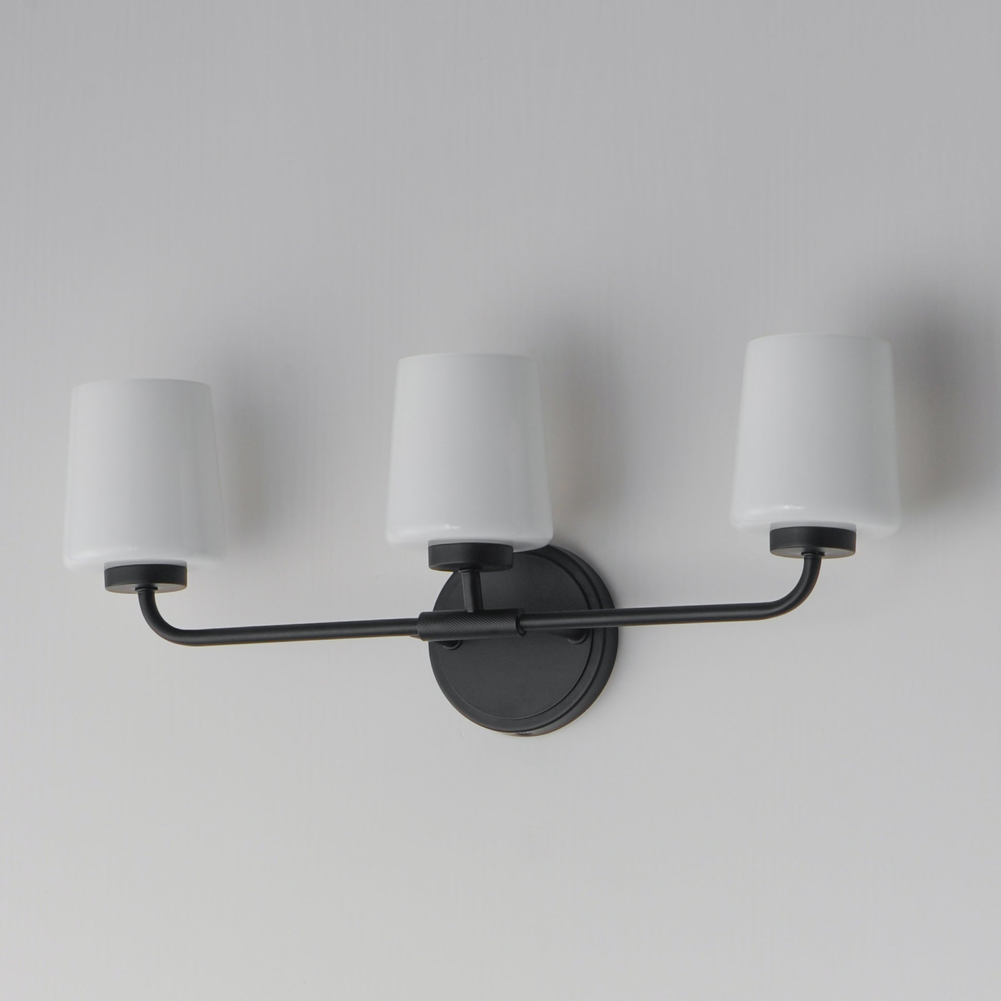 Durham 3-Light Bath Vanity Black by Maxim Lighting