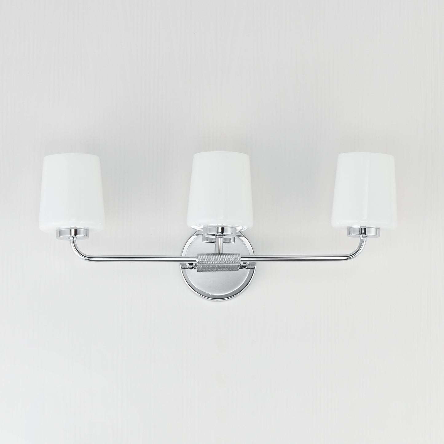 Durham 3-Light Bath Vanity Polished Chrome by Maxim Lighting