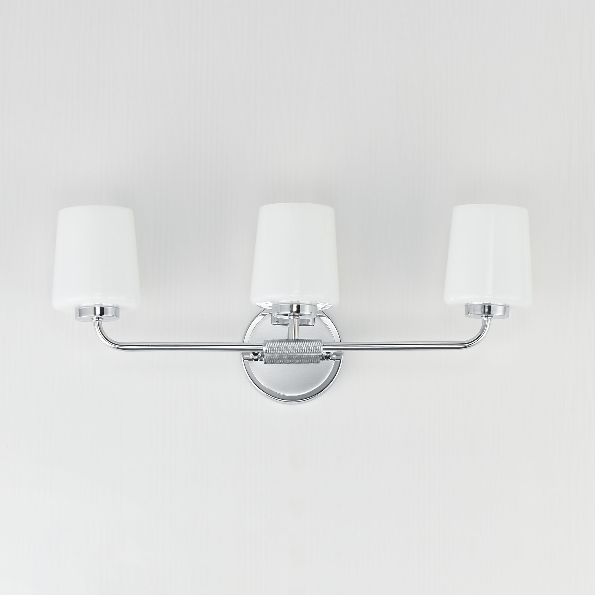 Durham 3-Light Bath Vanity Polished Chrome by Maxim Lighting