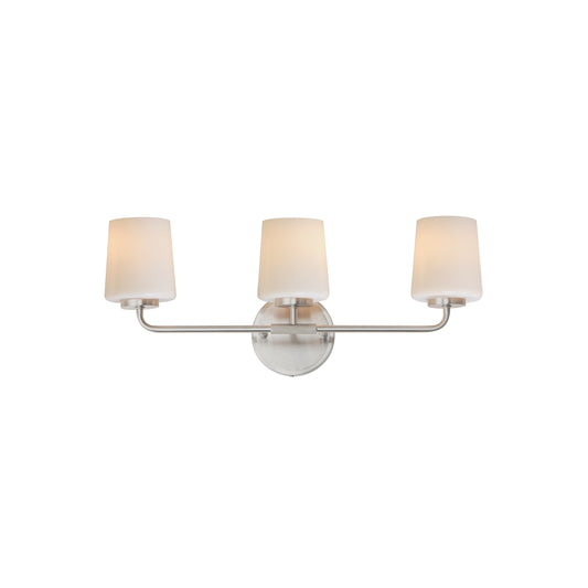 Durham 3-Light Bath Vanity Satin Nickel by Maxim Lighting