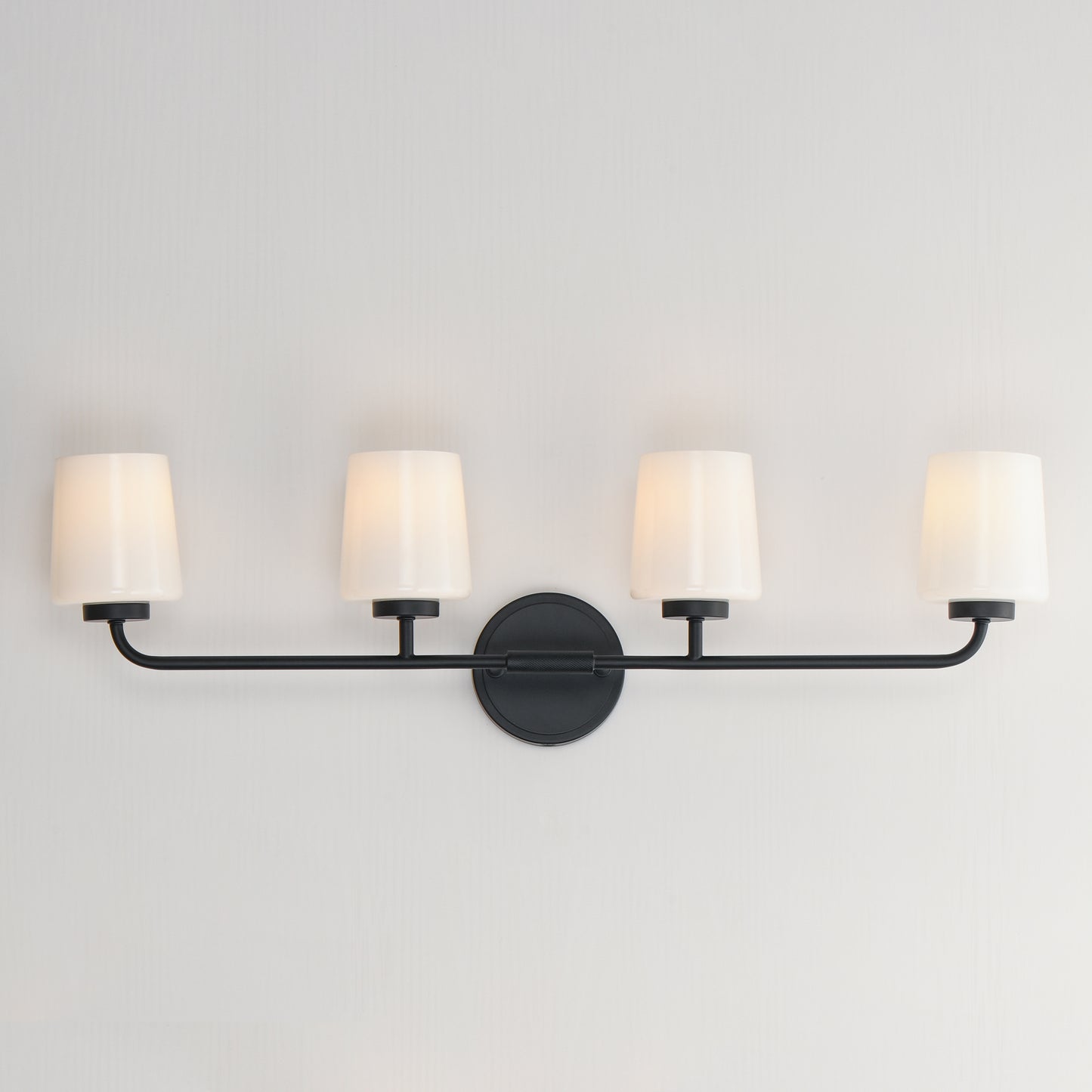 Durham 4-Light Bath Vanity Black by Maxim Lighting