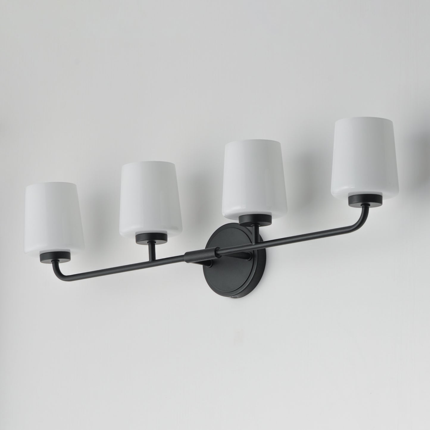 Durham 4-Light Bath Vanity Black by Maxim Lighting