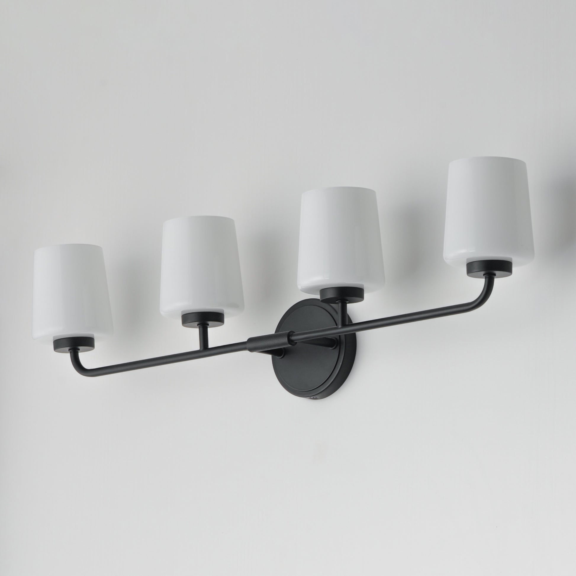 Durham 4-Light Bath Vanity Black by Maxim Lighting