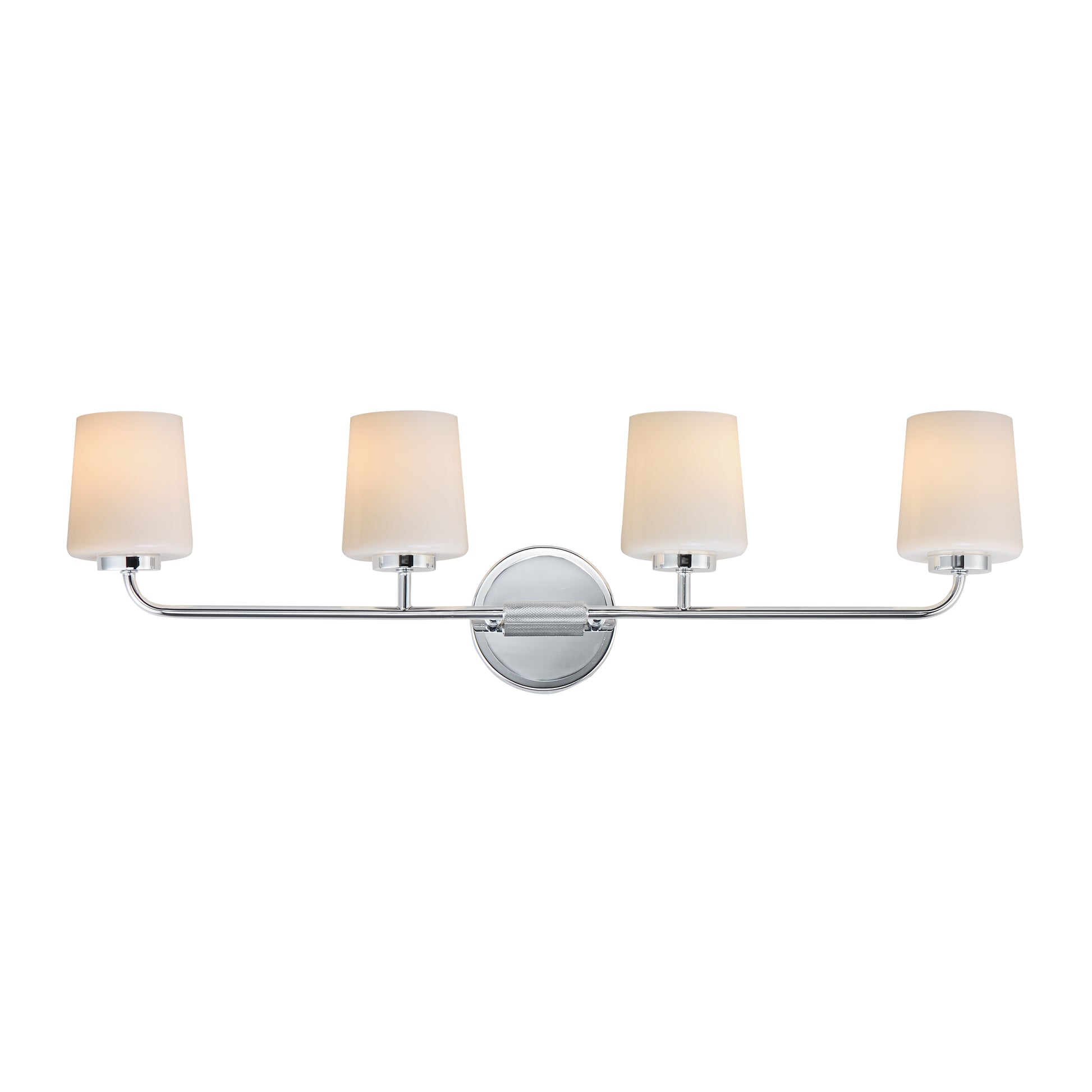 Durham 4-Light Bath Vanity Polished Chrome by Maxim Lighting