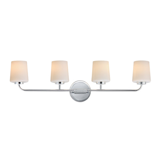 Durham 4-Light Bath Vanity Polished Chrome by Maxim Lighting