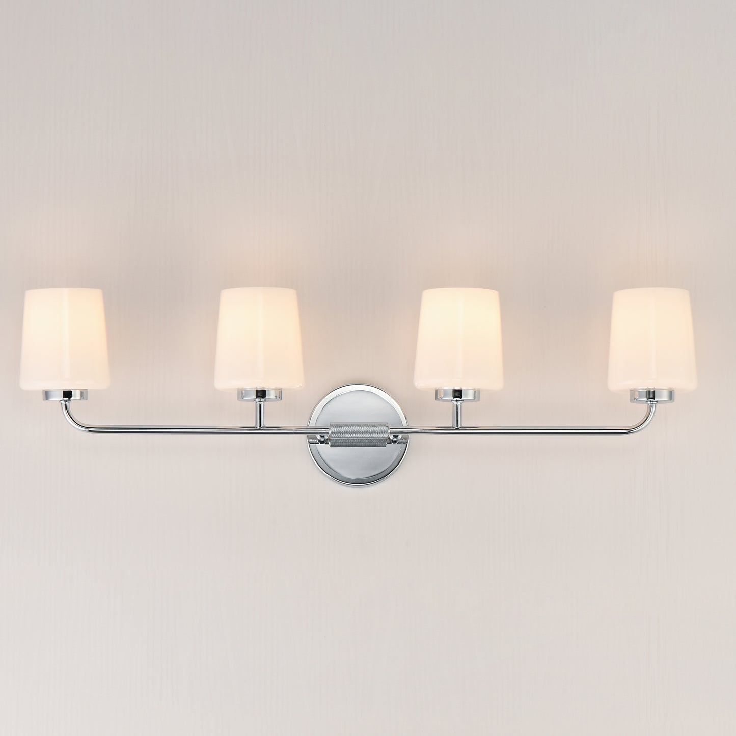 Durham 4-Light Bath Vanity Polished Chrome by Maxim Lighting