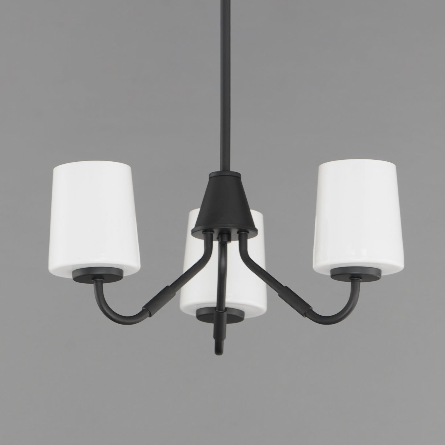 Durham 3-Light Chandelier Black by Maxim Lighting