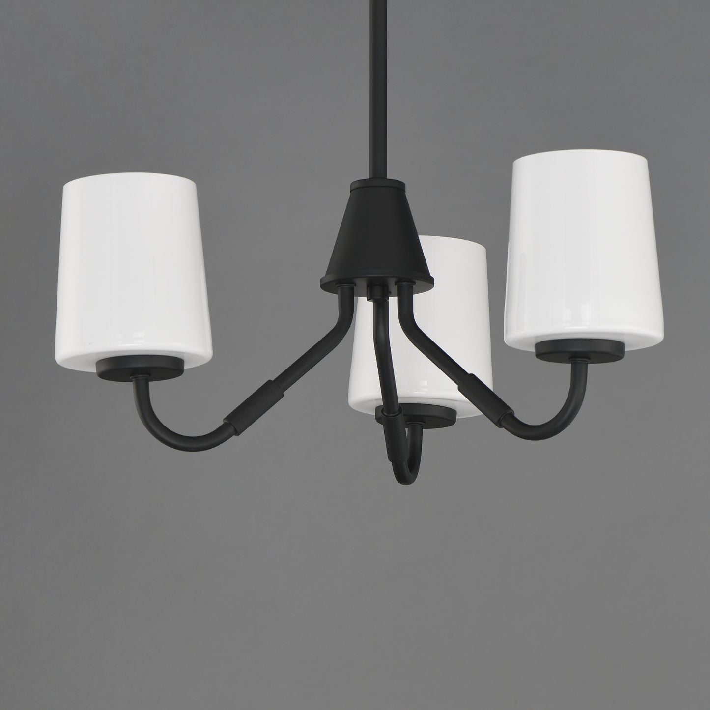 Durham 3-Light Chandelier Black by Maxim Lighting