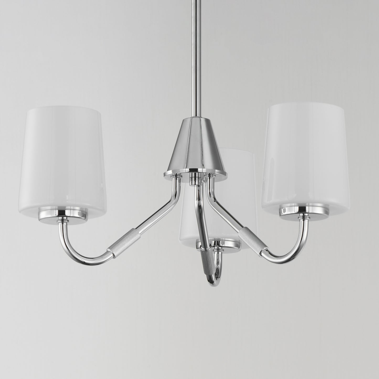 Durham 3-Light Chandelier Polished Chrome by Maxim Lighting