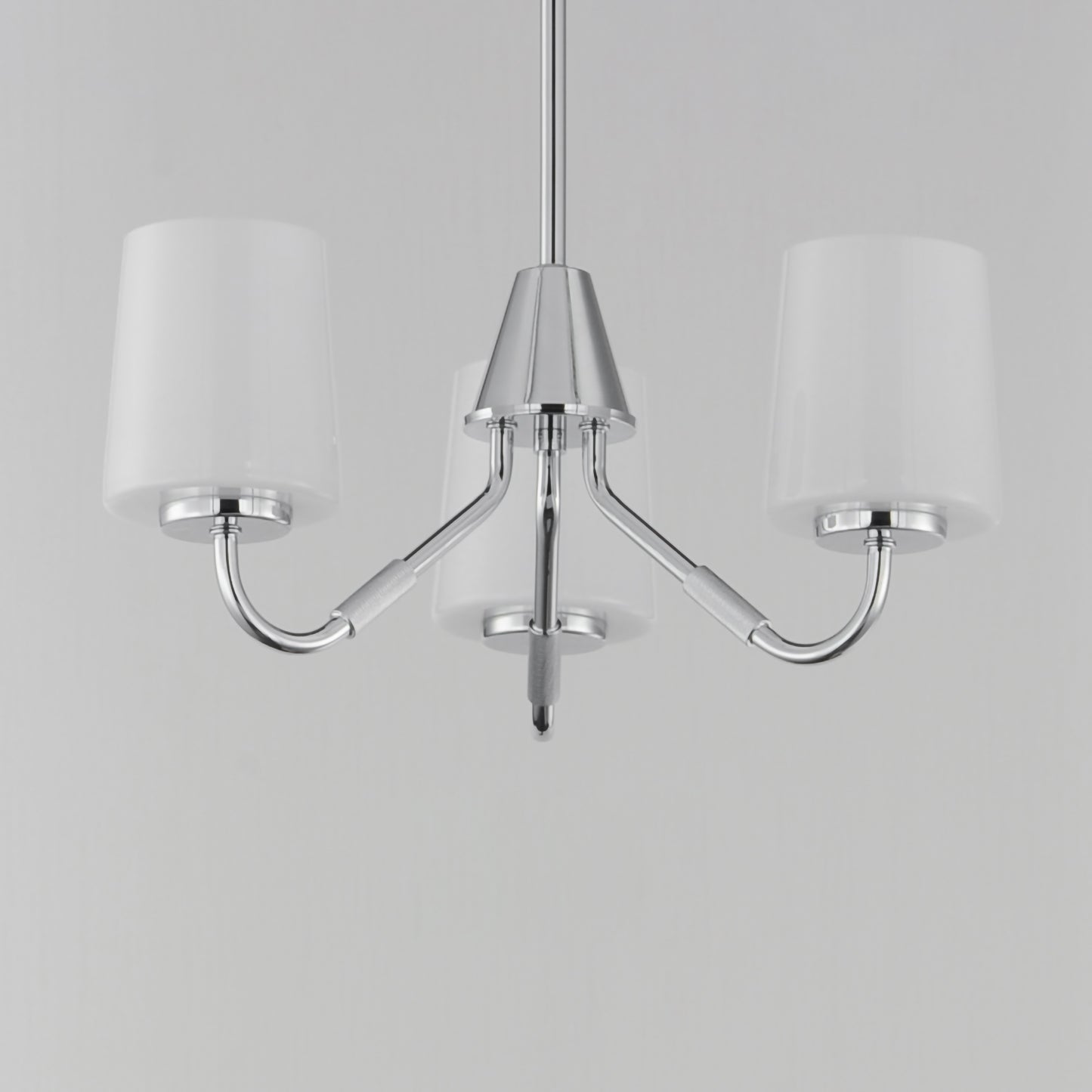 Durham 3-Light Chandelier Polished Chrome by Maxim Lighting