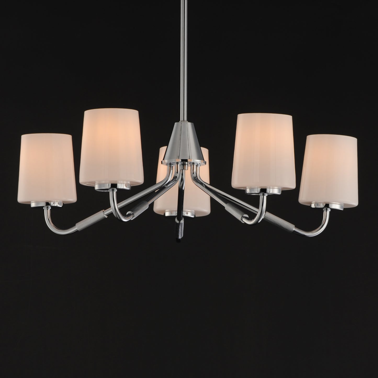 Durham 5-Light Chandelier Polished Chrome by Maxim Lighting