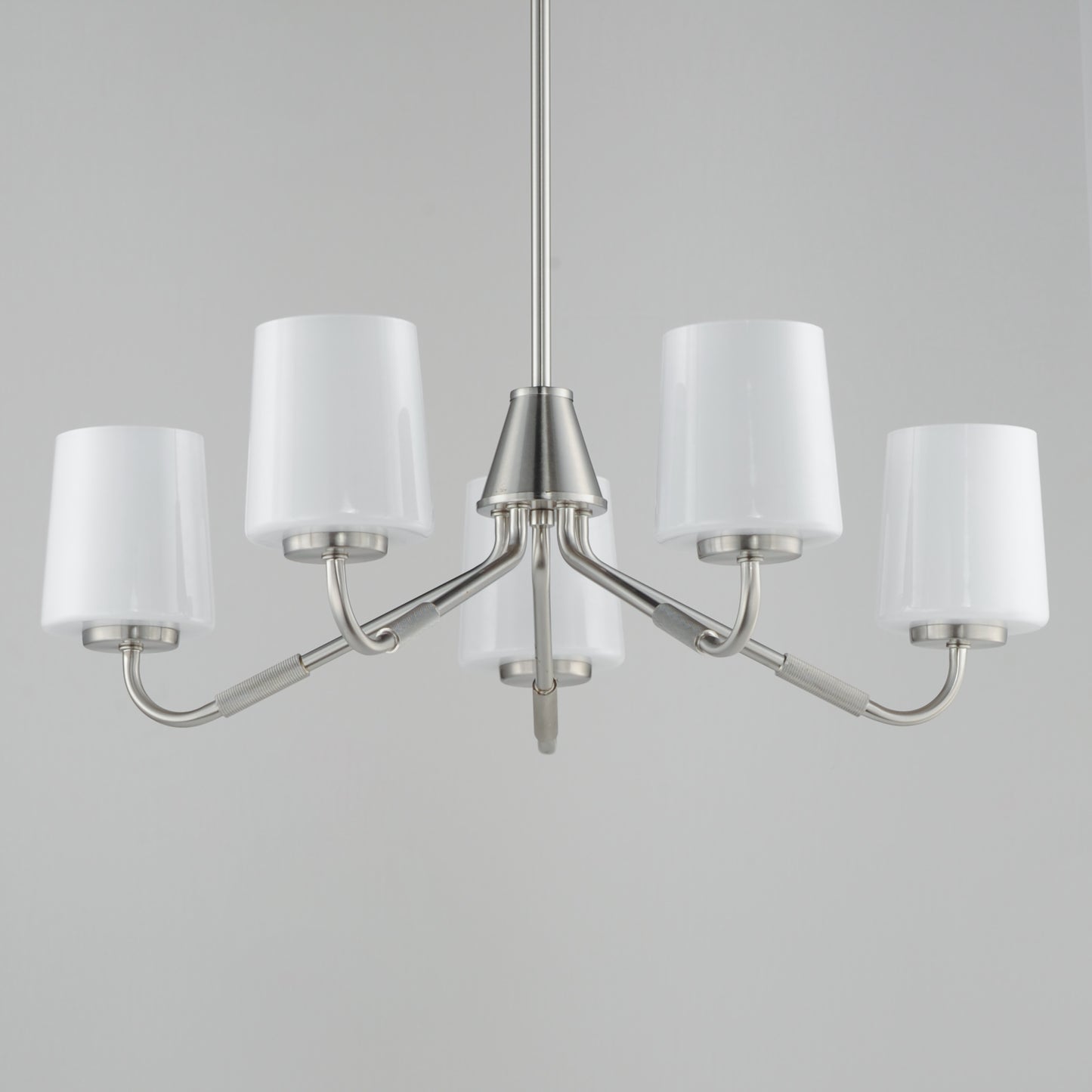 Durham 5-Light Chandelier Satin Nickel by Maxim Lighting
