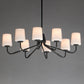 Durham 8-Light Chandelier Black by Maxim Lighting