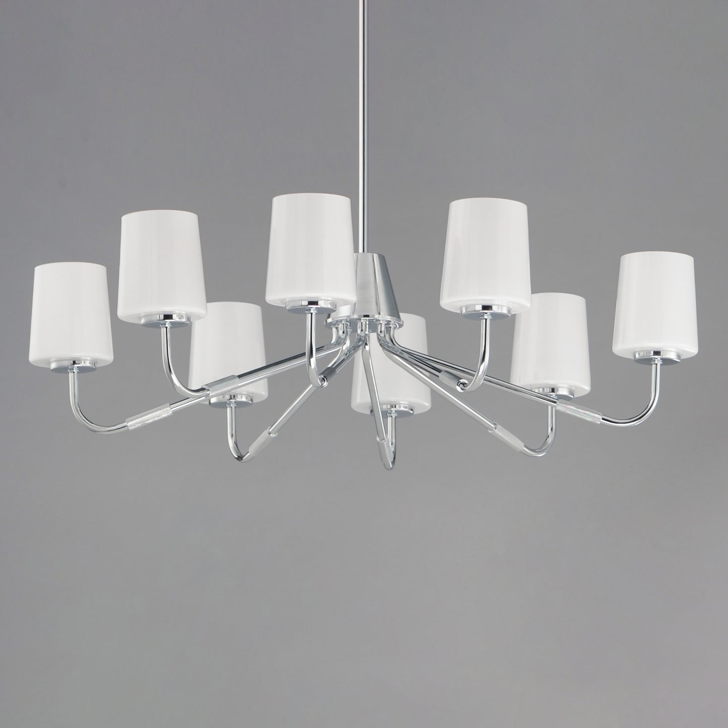 Durham 8-Light Chandelier Polished Chrome by Maxim Lighting