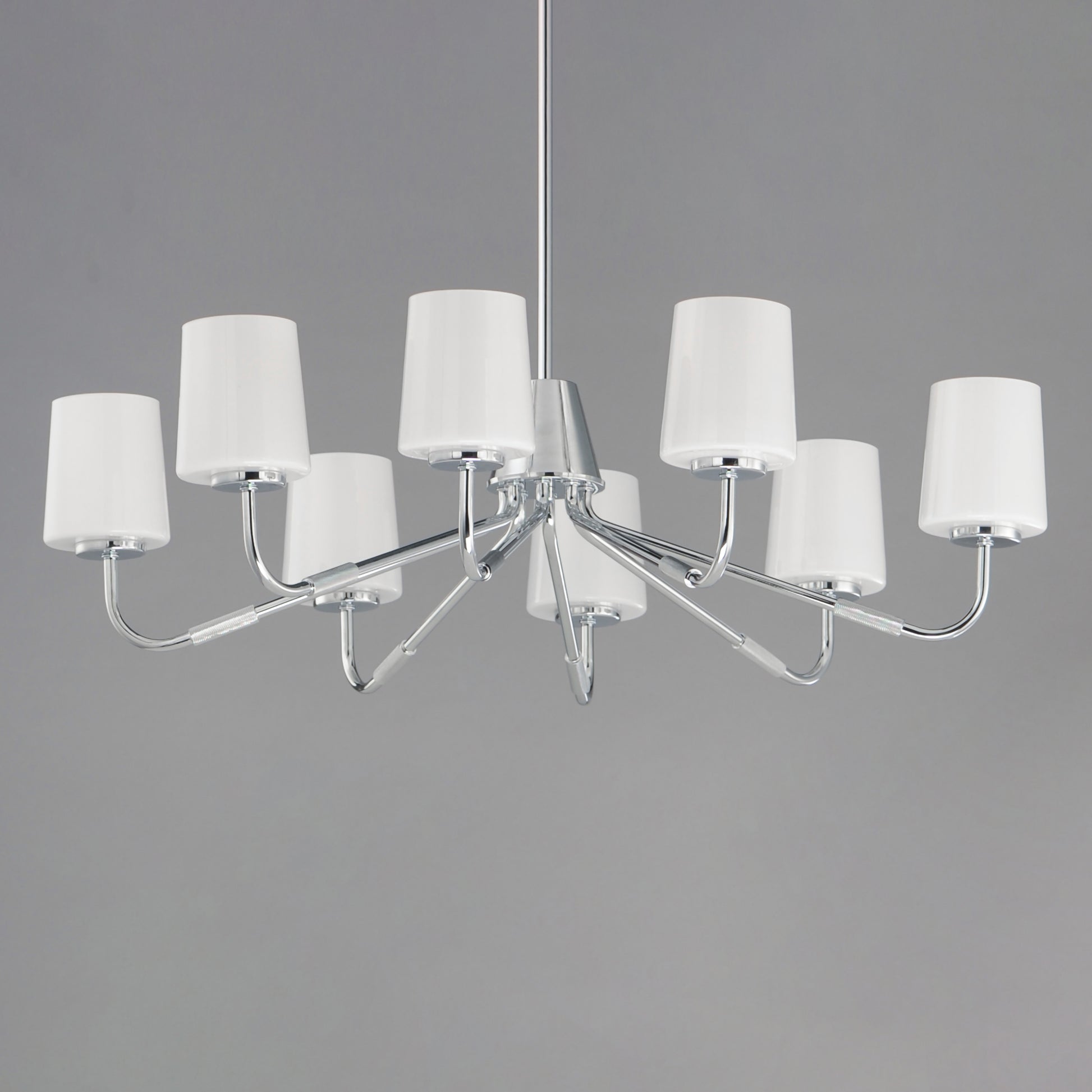 Durham 8-Light Chandelier Polished Chrome by Maxim Lighting