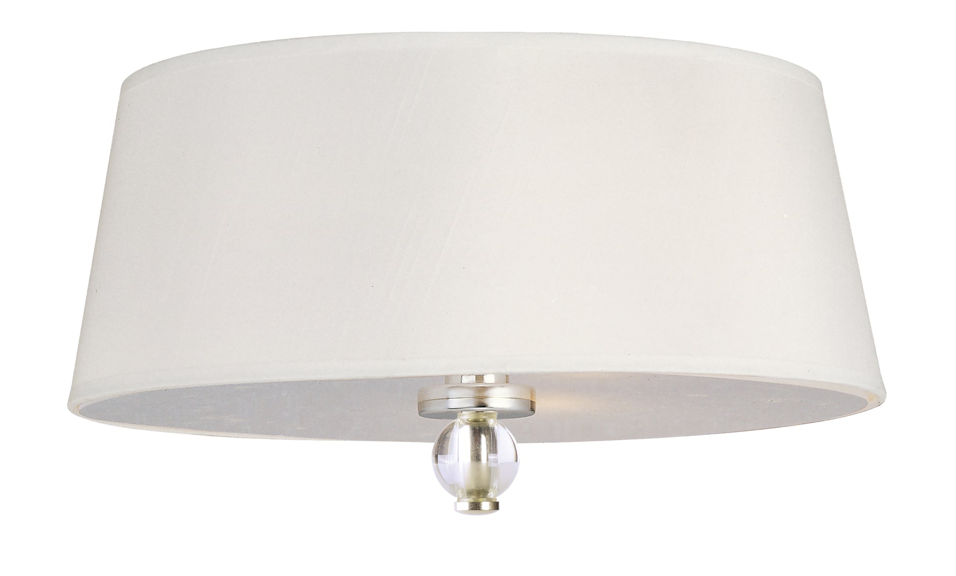 Rondo 3-Light Flush Mount Polished Nickel by Maxim Lighting