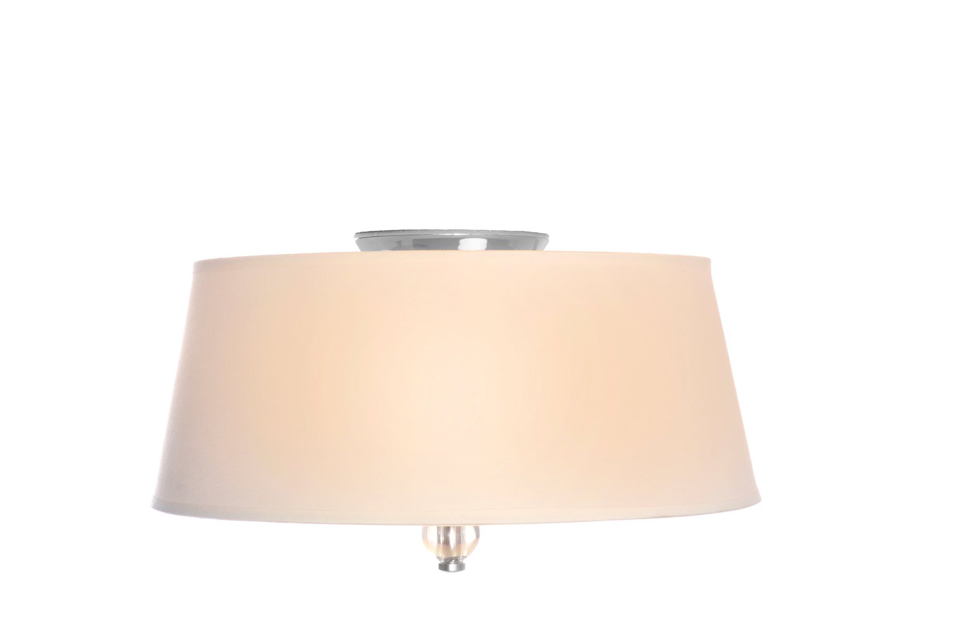 Rondo 3-Light Flush Mount Polished Nickel by Maxim Lighting