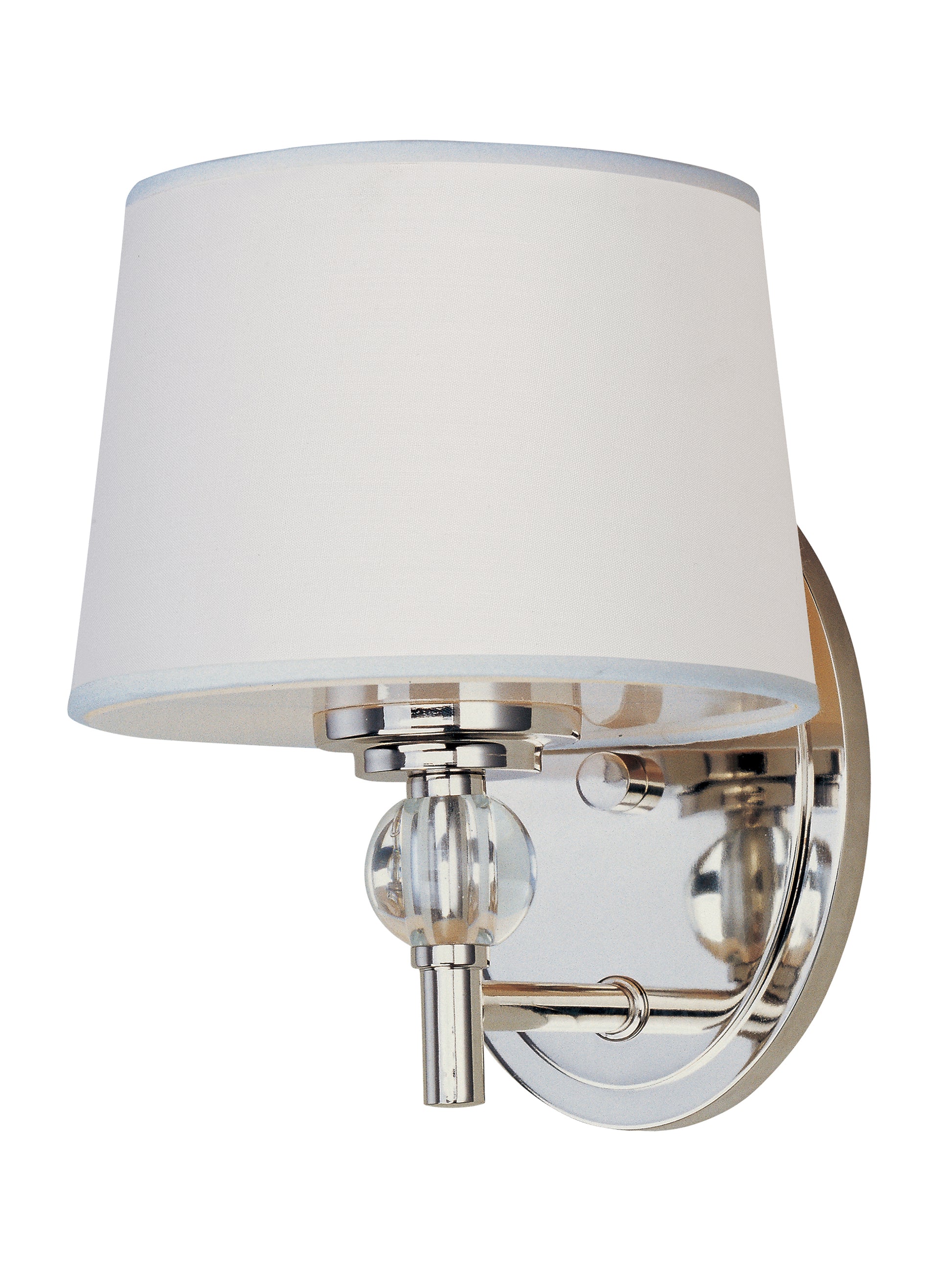 Rondo Wall Sconce Polished Nickel by Maxim Lighting