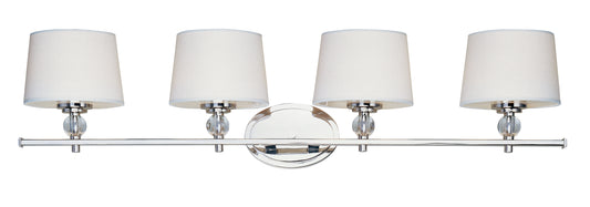 Rondo 4-Light Bath Vanity Polished Nickel by Maxim Lighting