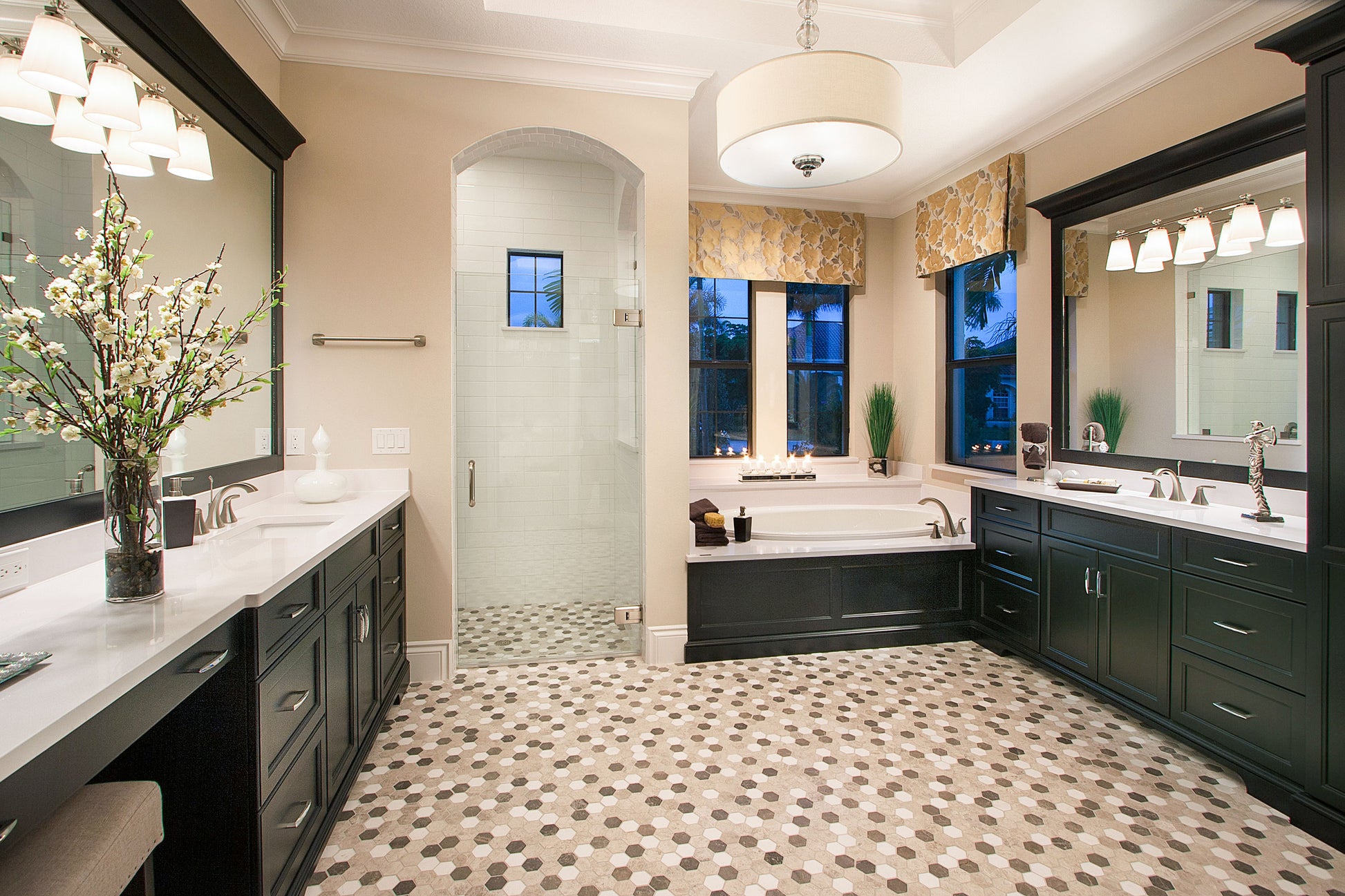 Rondo 4-Light Bath Vanity Polished Nickel by Maxim Lighting