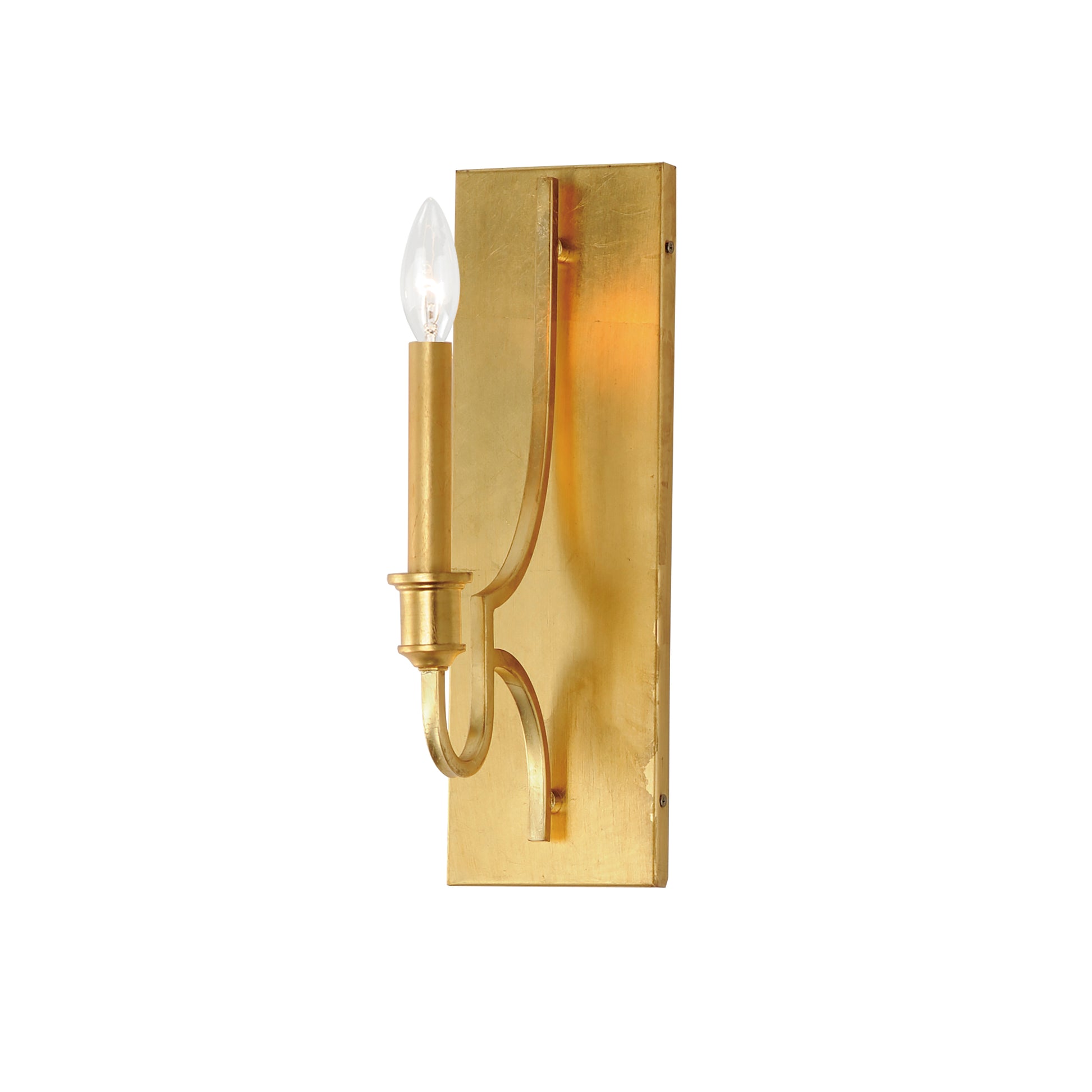Normandy Sconce Gold Leaf by Maxim Lighting