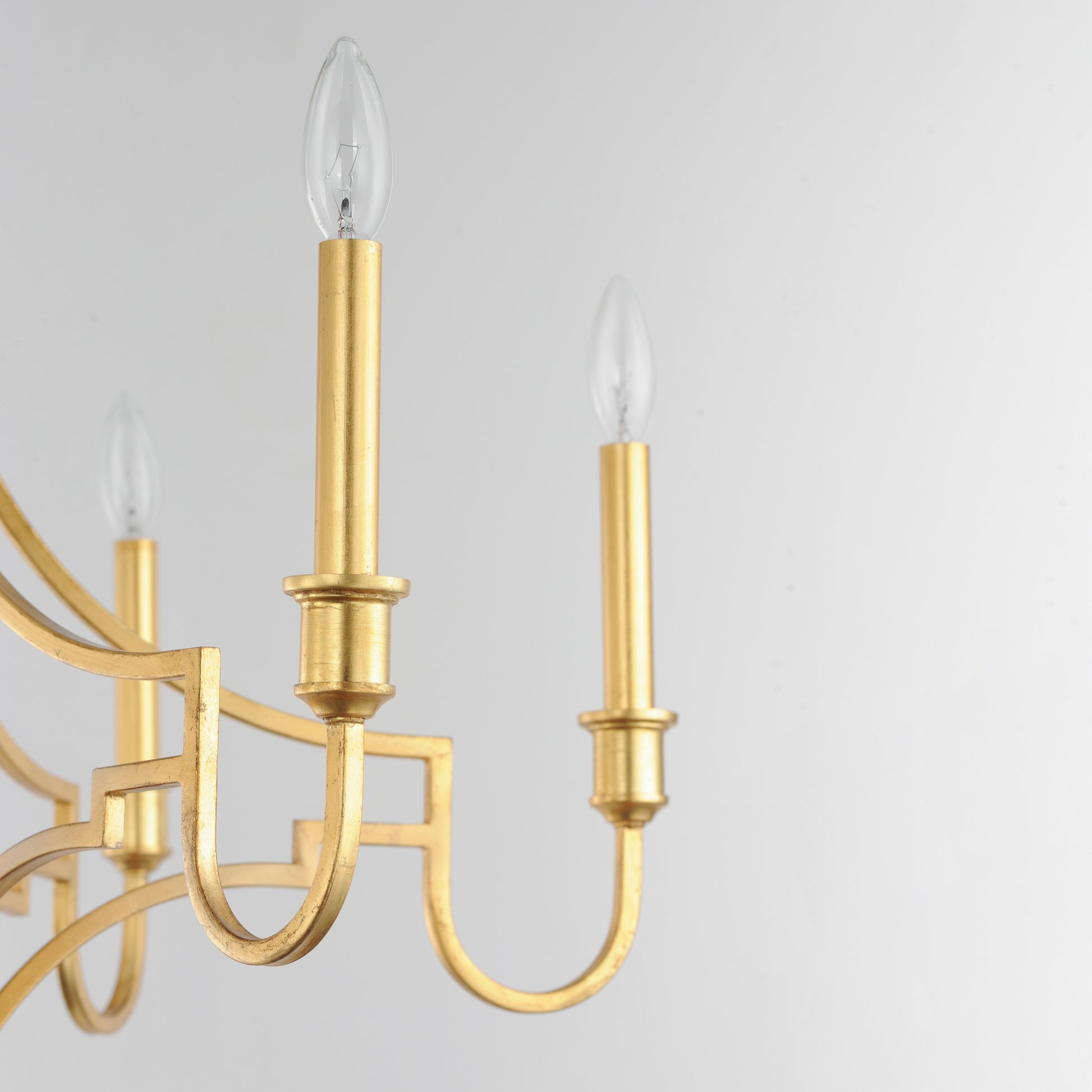 Normandy 6-Light Chandelier Gold Leaf by Maxim Lighting
