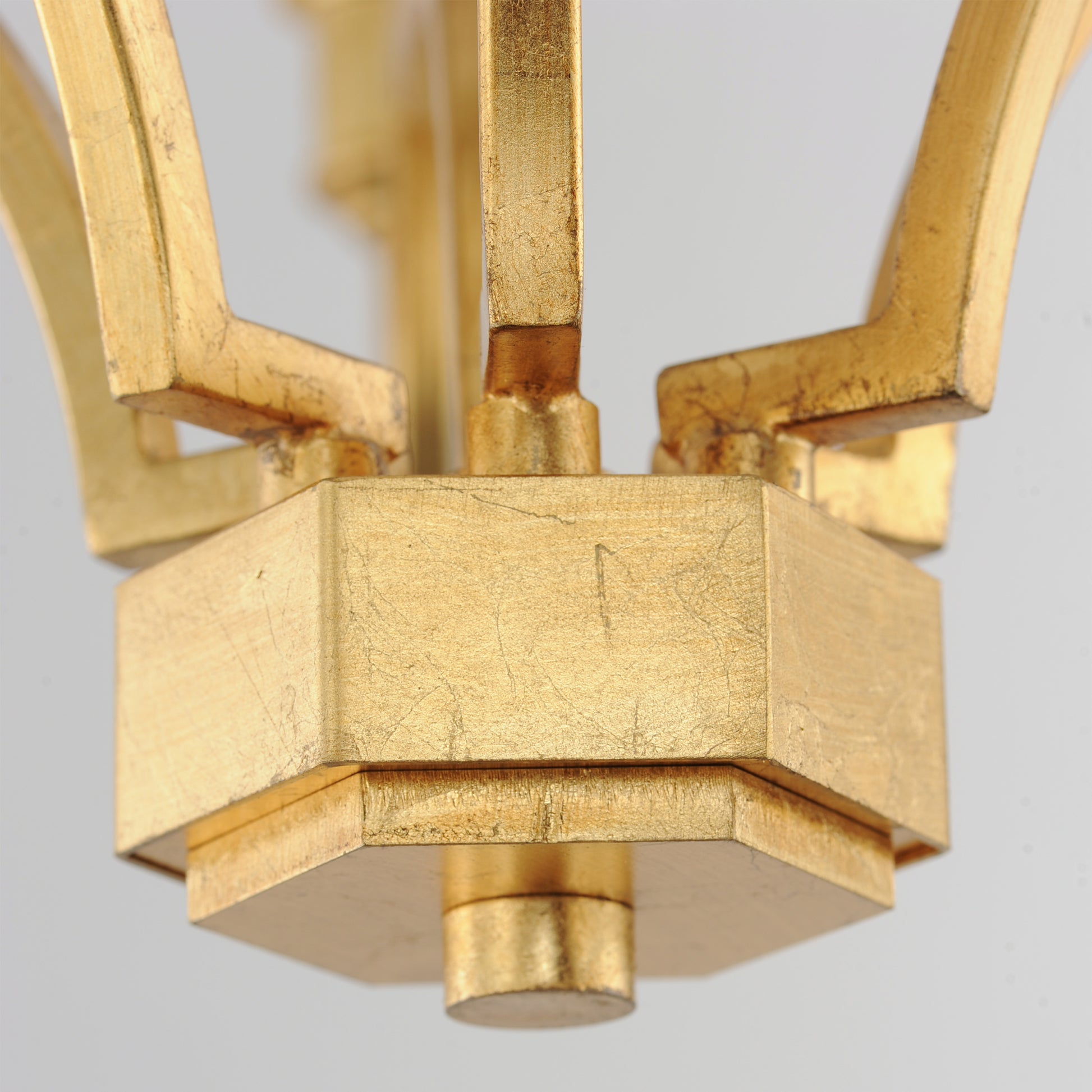 Normandy 6-Light Chandelier Gold Leaf by Maxim Lighting