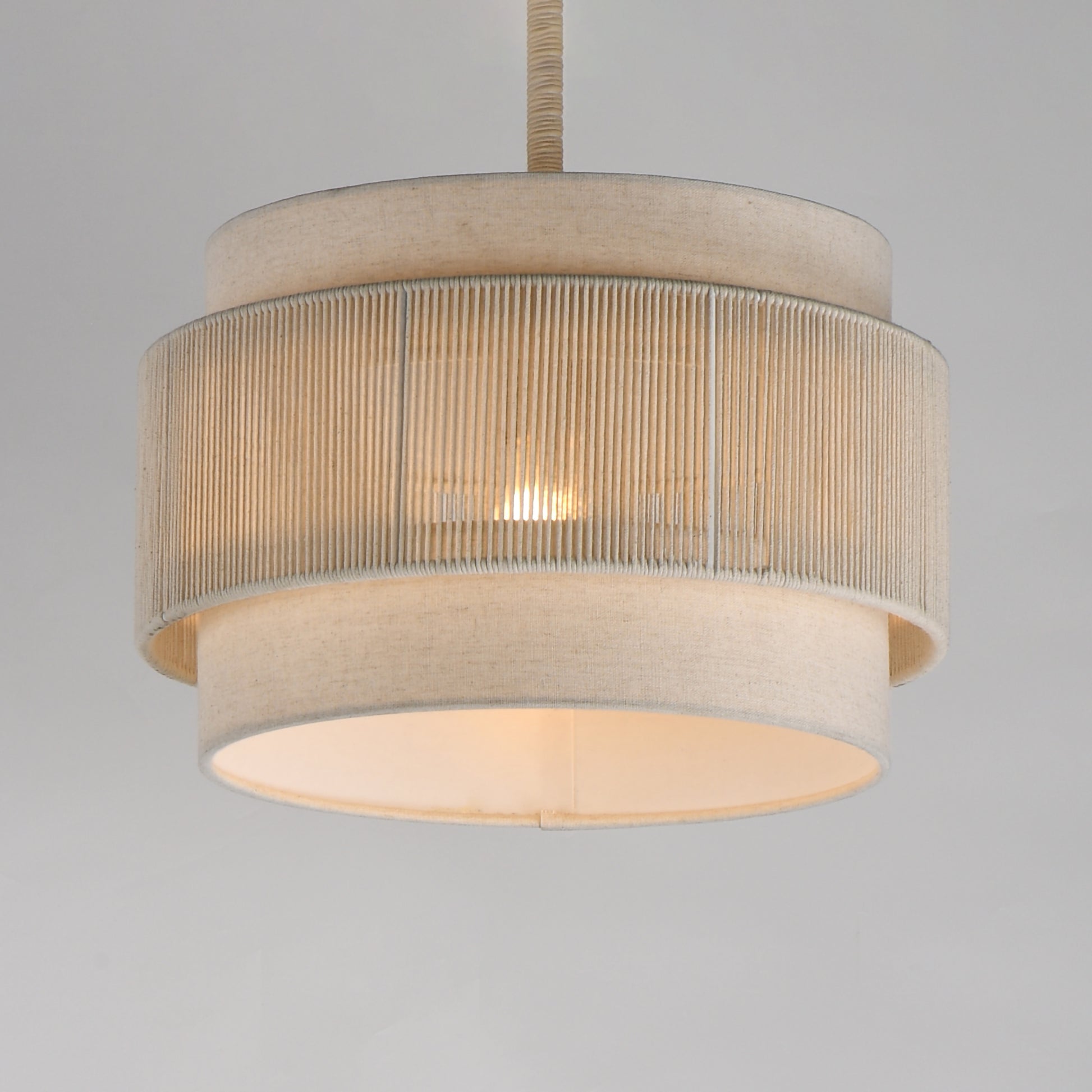 Seacliff 14" Pendant Natural Aged Brass by Maxim Lighting