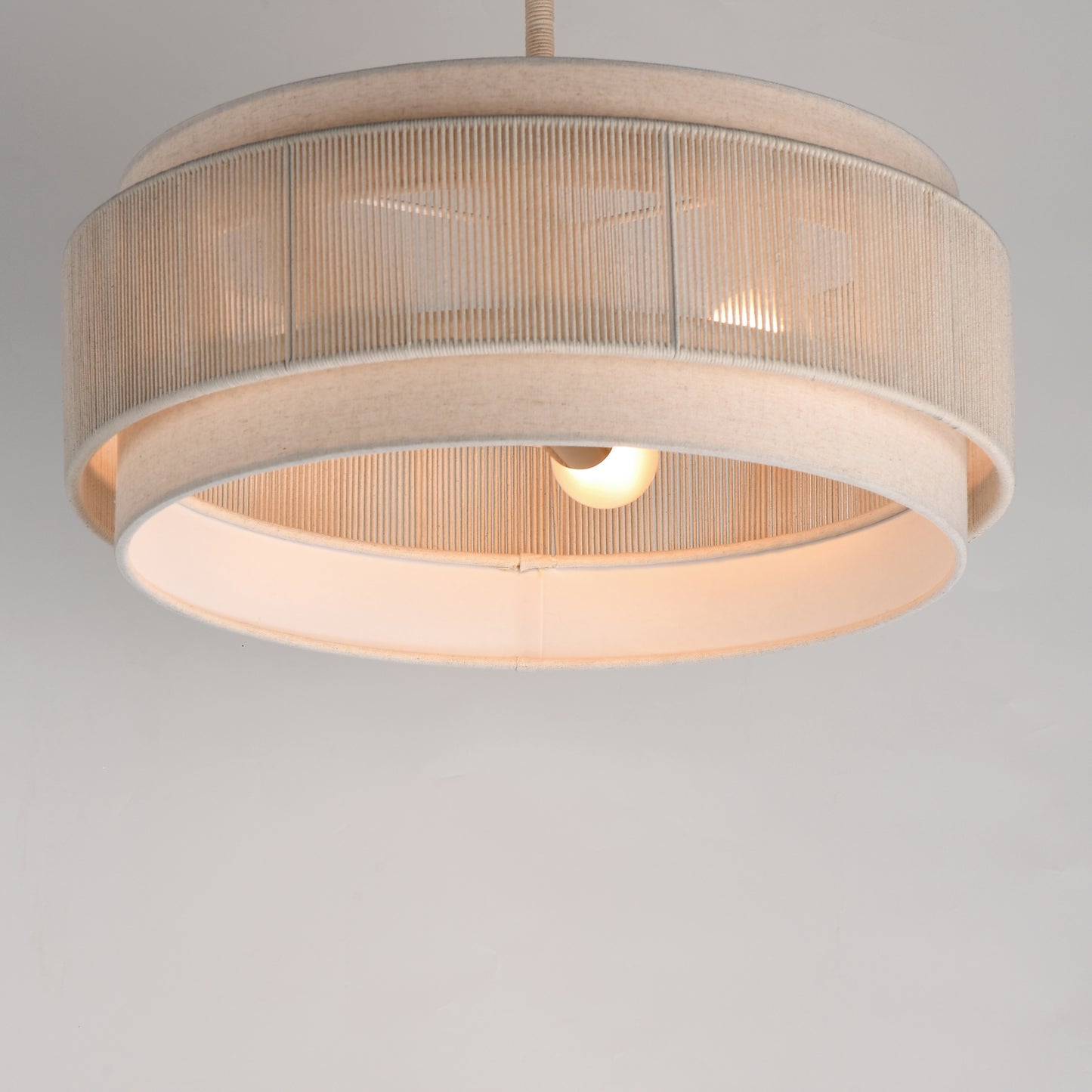 Seacliff 20" 3-Light Pendant Natural Aged Brass by Maxim Lighting
