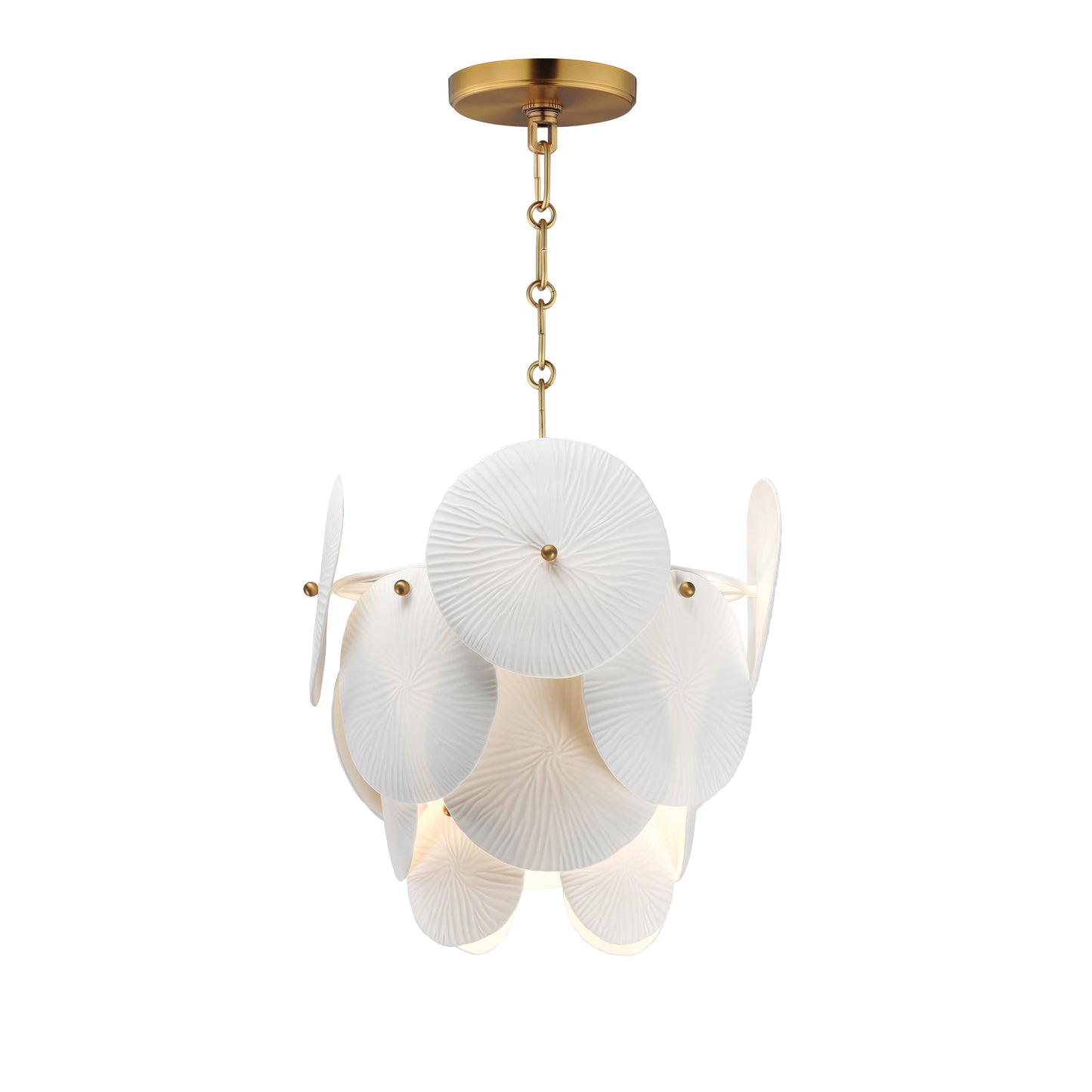 Isla Pendant Natural Aged Brass by Maxim Lighting