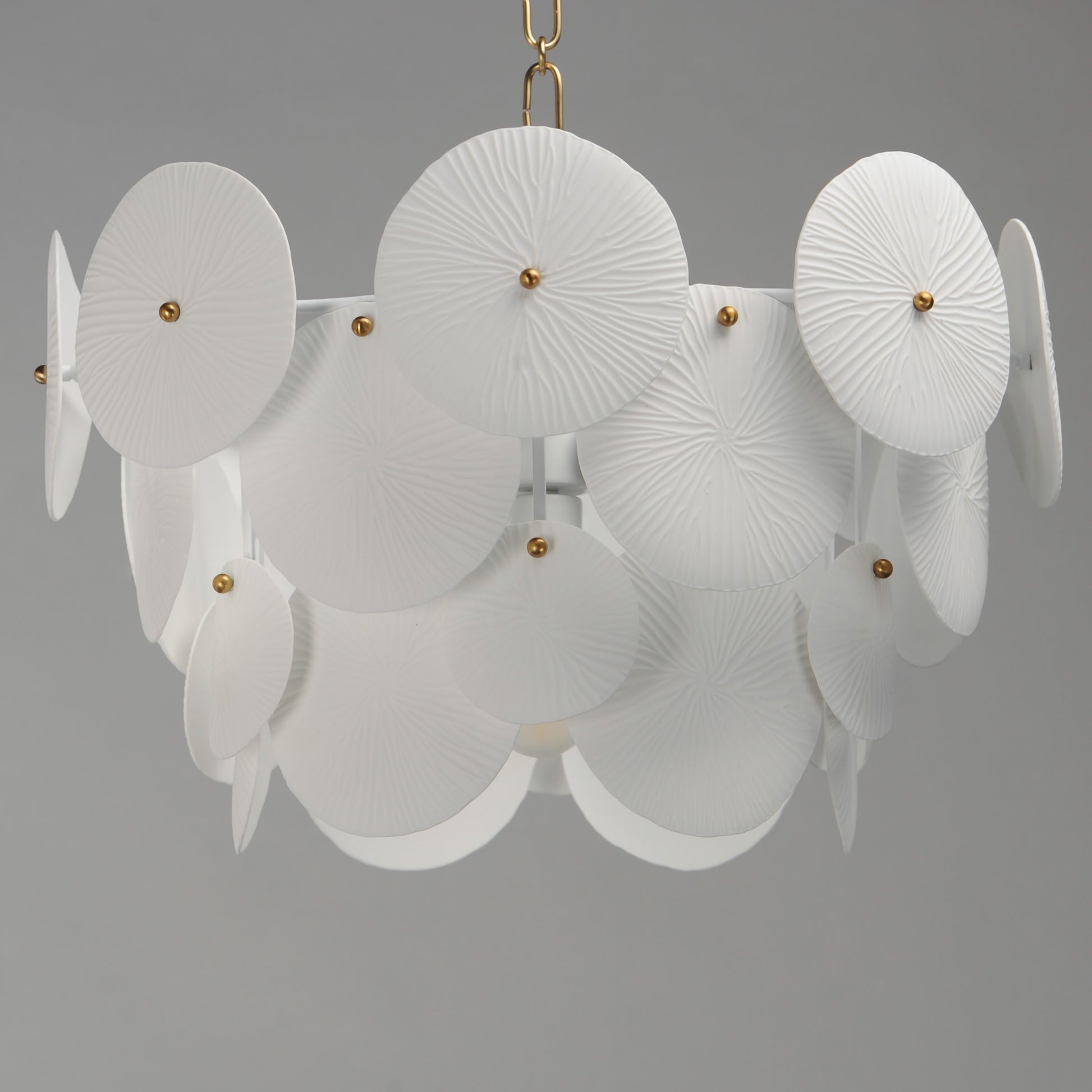 Isla 4-Light Pendant Natural Aged Brass by Maxim Lighting