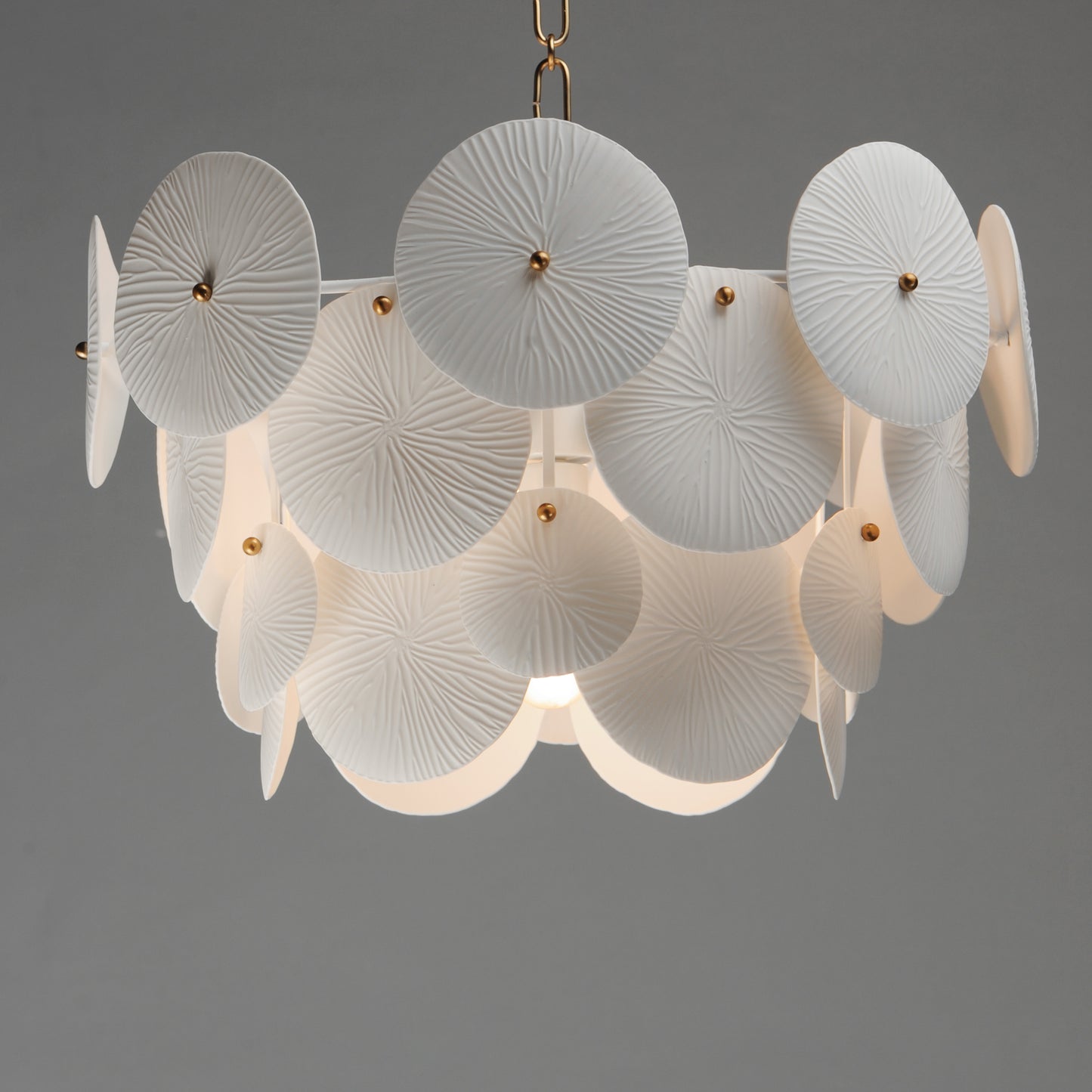 Isla 4-Light Pendant Natural Aged Brass by Maxim Lighting