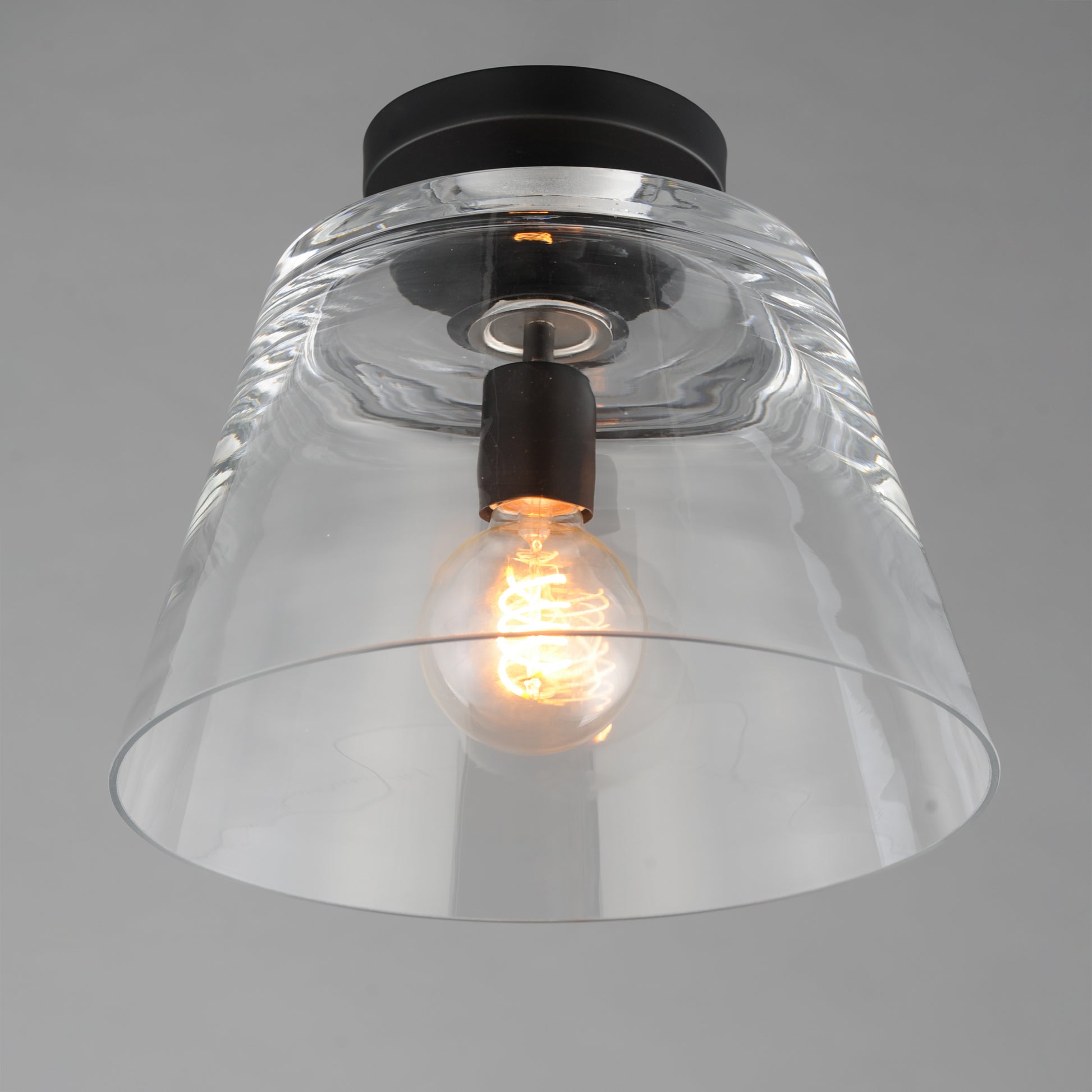 Hudson Semi-Flush Mount/Pendant Black by Maxim Lighting