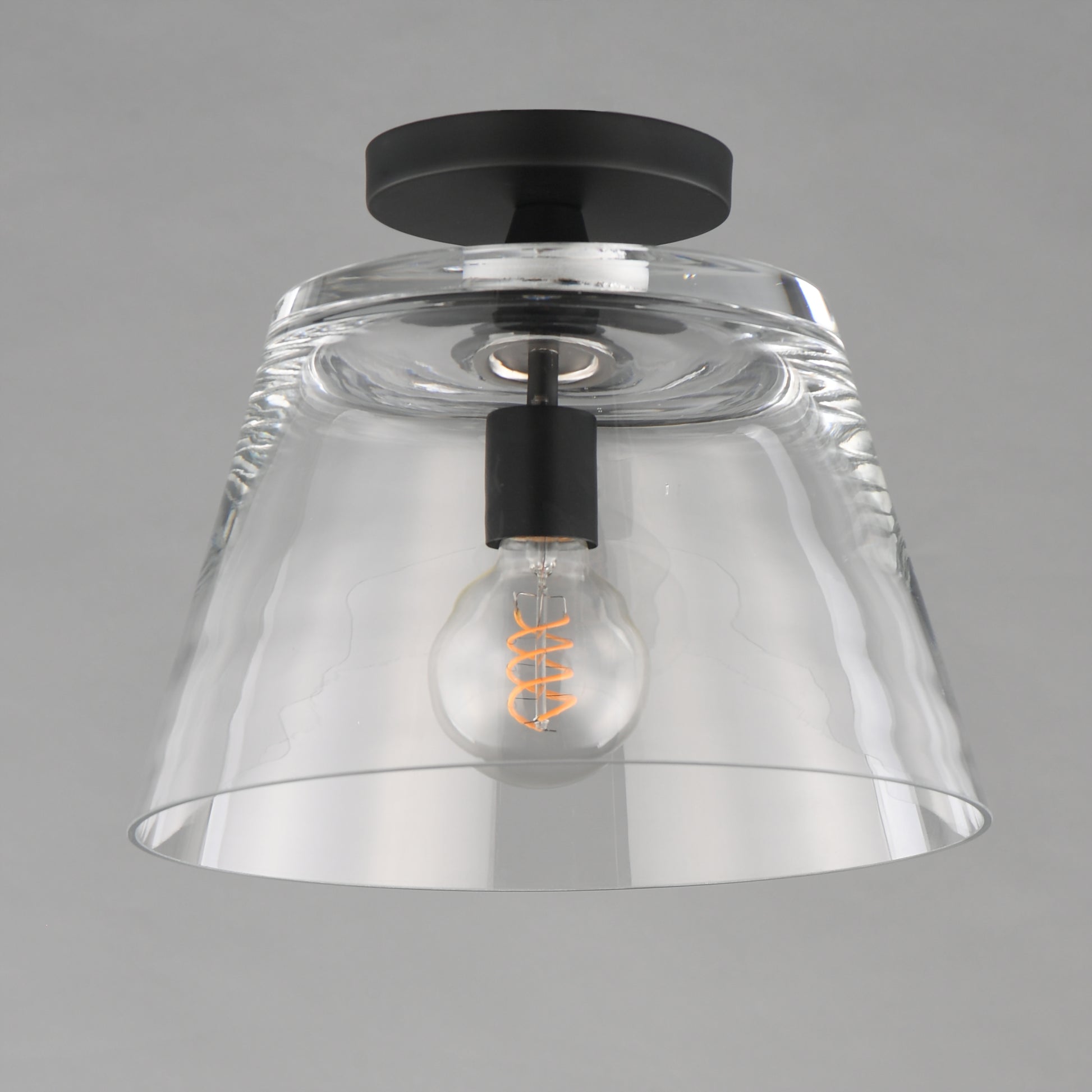 Hudson Semi-Flush Mount/Pendant Black by Maxim Lighting