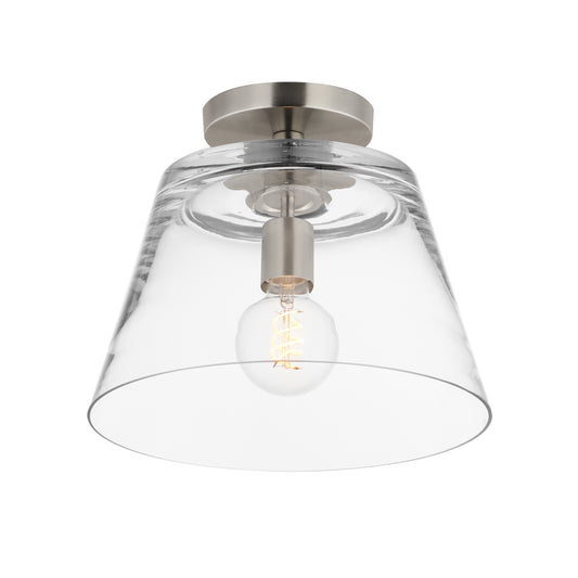Hudson Semi-Flush Mount/Pendant Satin Nickel by Maxim Lighting