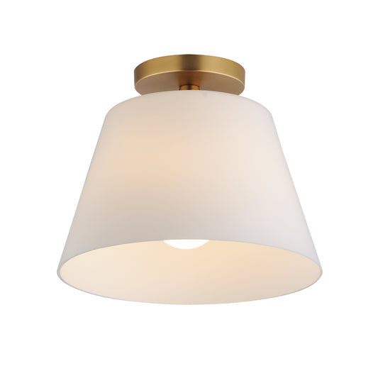 Hudson Semi-Flush Mount/Pendant Natural Aged Brass by Maxim Lighting