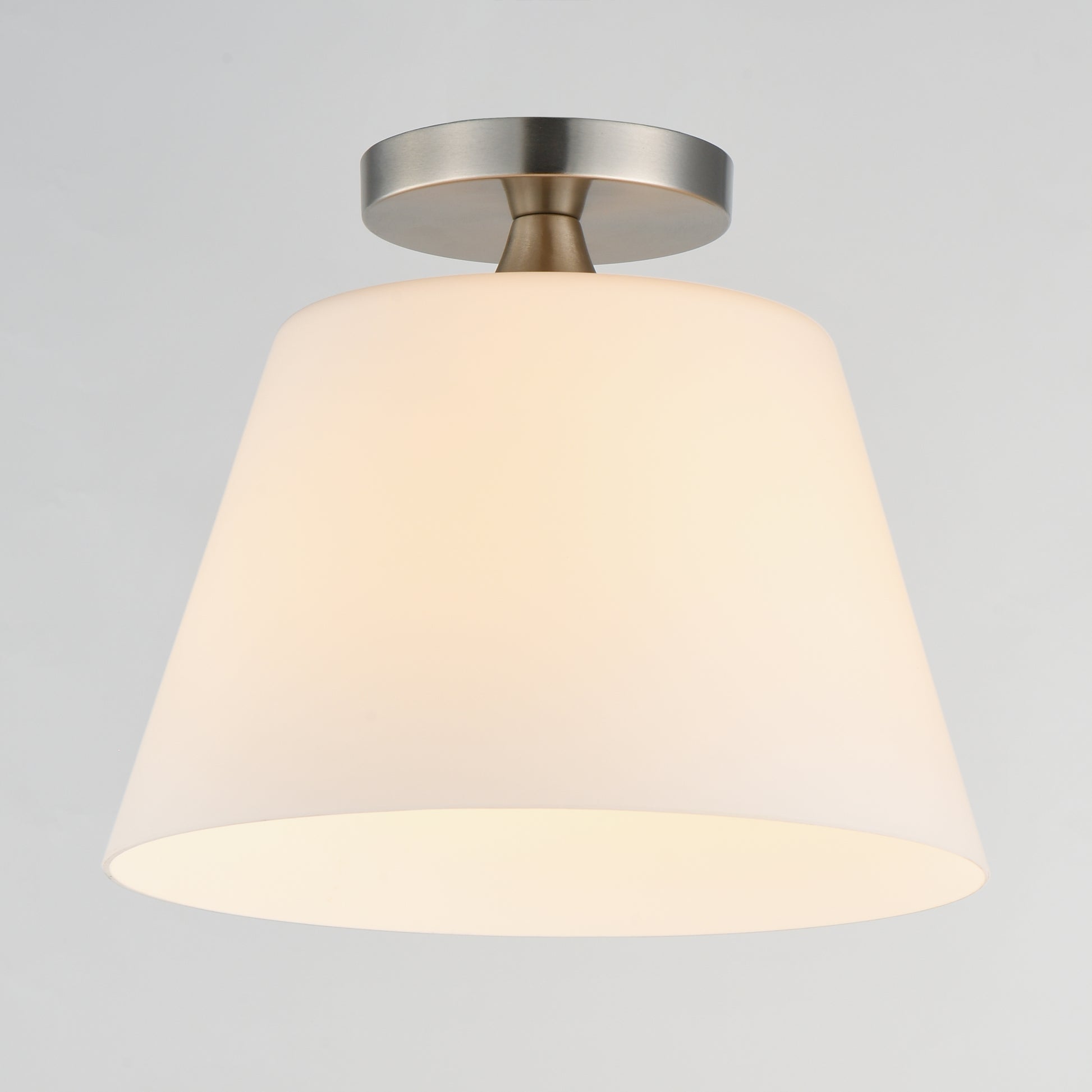 Hudson Semi-Flush Mount/Pendant Satin Nickel by Maxim Lighting