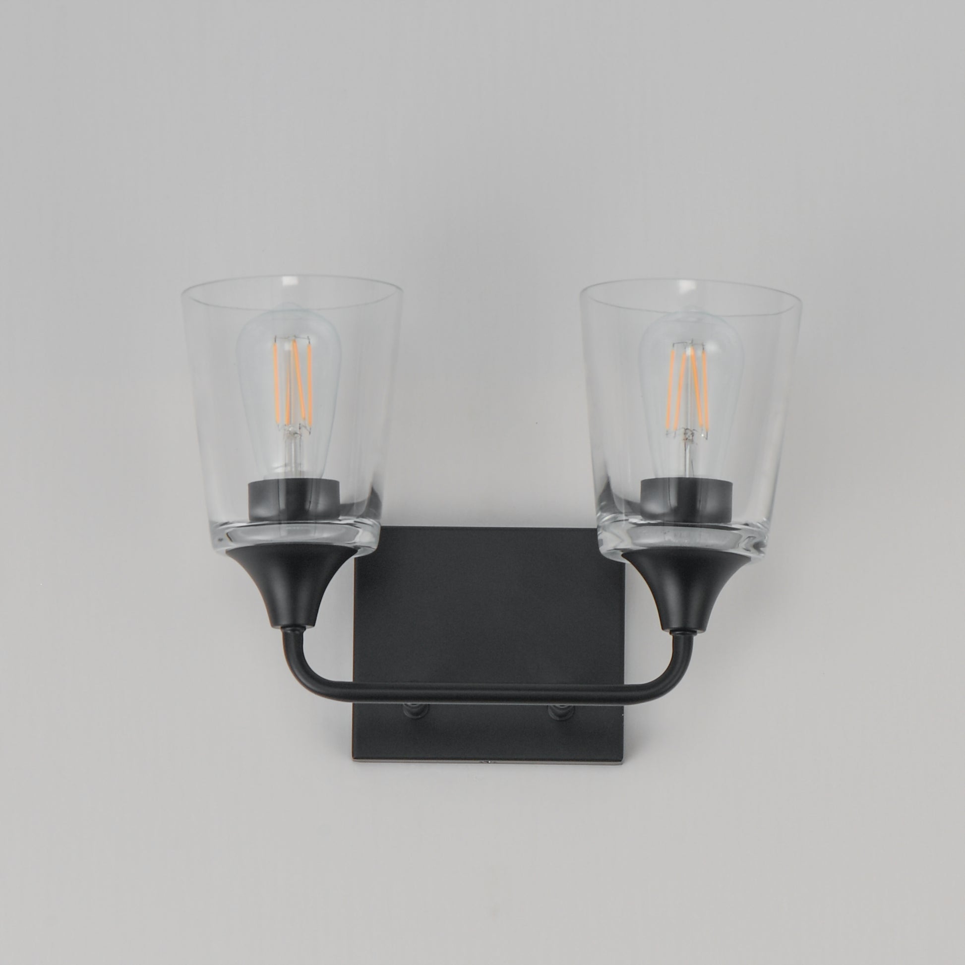 Hudson 2-Light Bath Vanity Black by Maxim Lighting