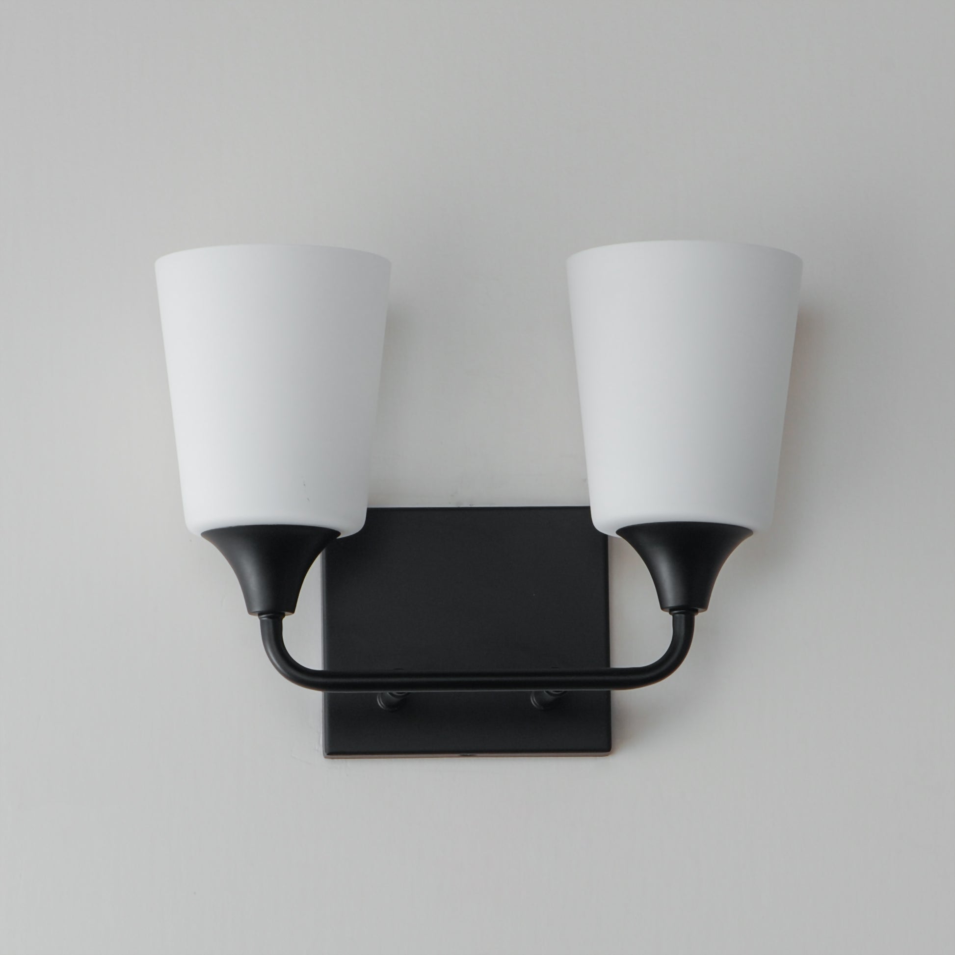 Hudson 2-Light Bath Vanity Black by Maxim Lighting