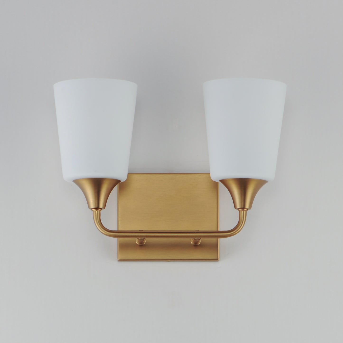 Hudson 2-Light Bath Vanity Natural Aged Brass by Maxim Lighting