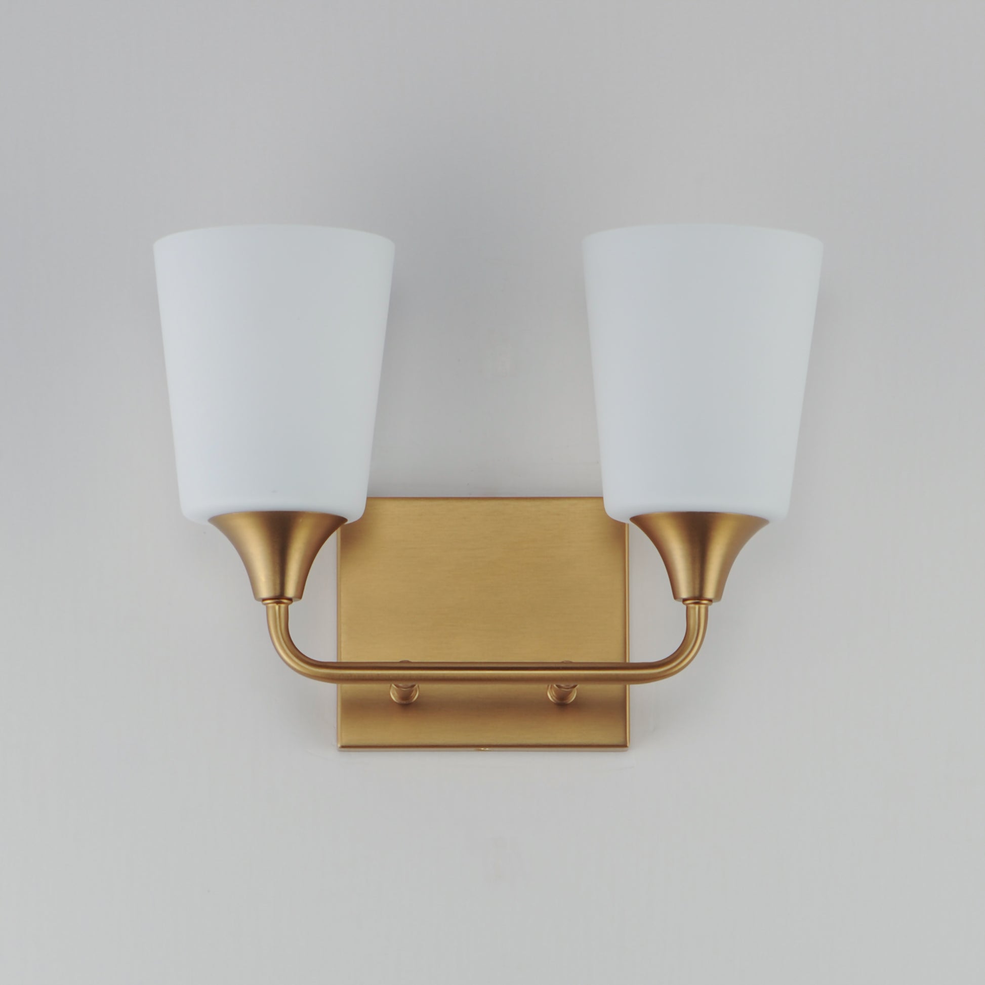 Hudson 2-Light Bath Vanity Natural Aged Brass by Maxim Lighting